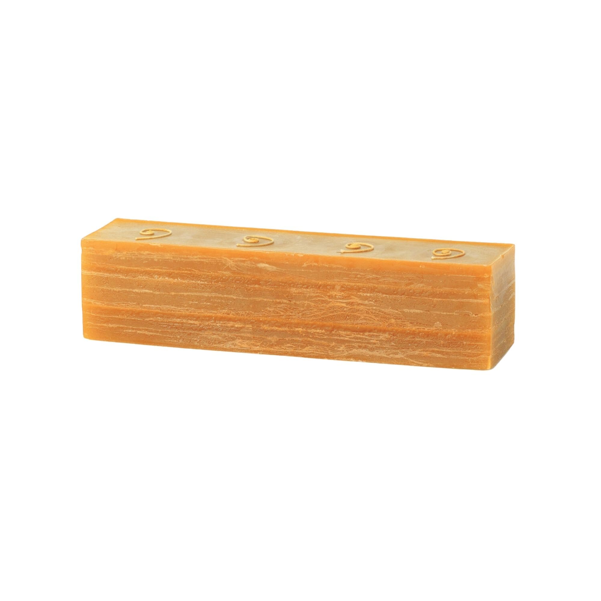 Vance Kitira CR544AMB 4 -Wick Unscented Brown Pillar candle