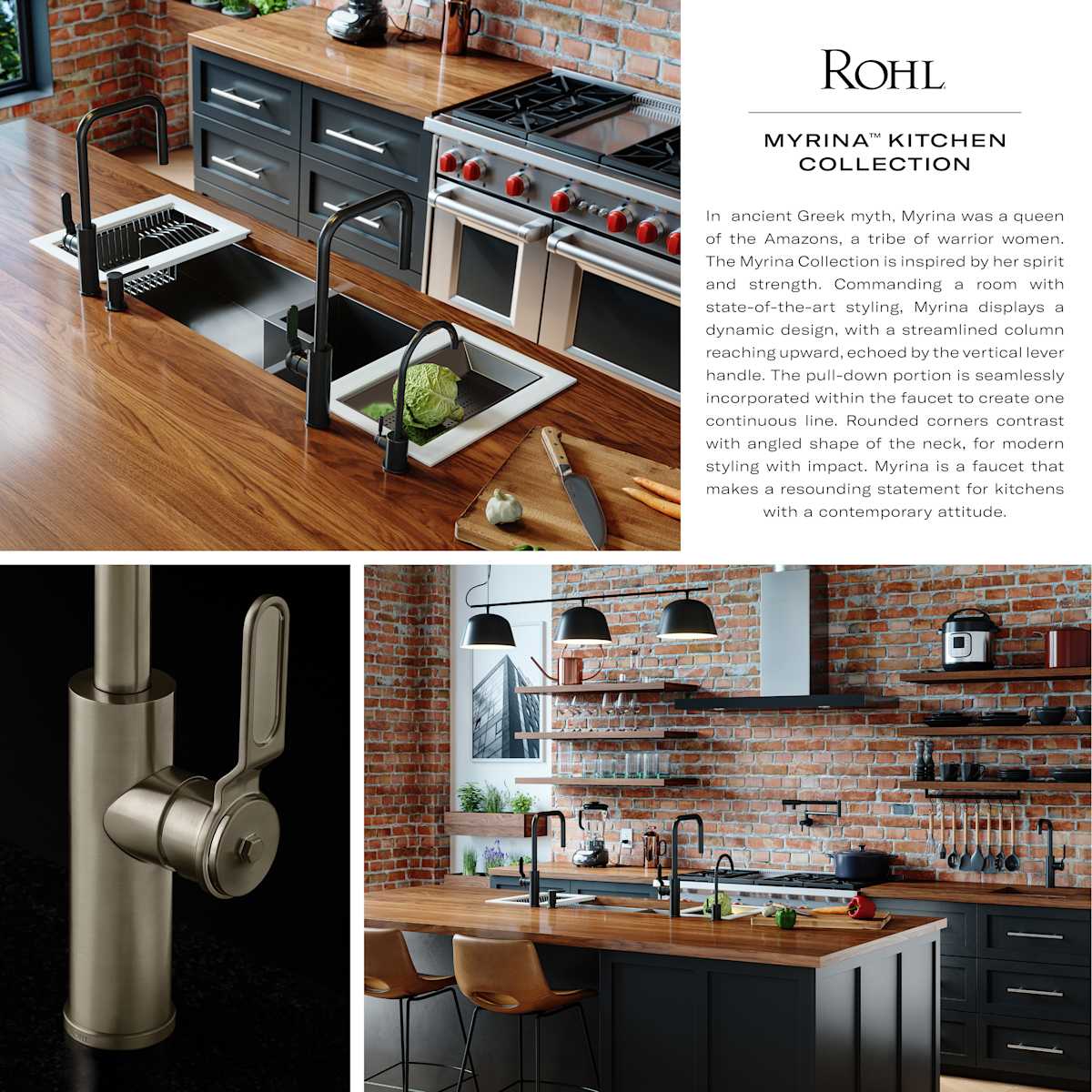Rohl MY55D1LMPN Kitchen-Faucets - View #4