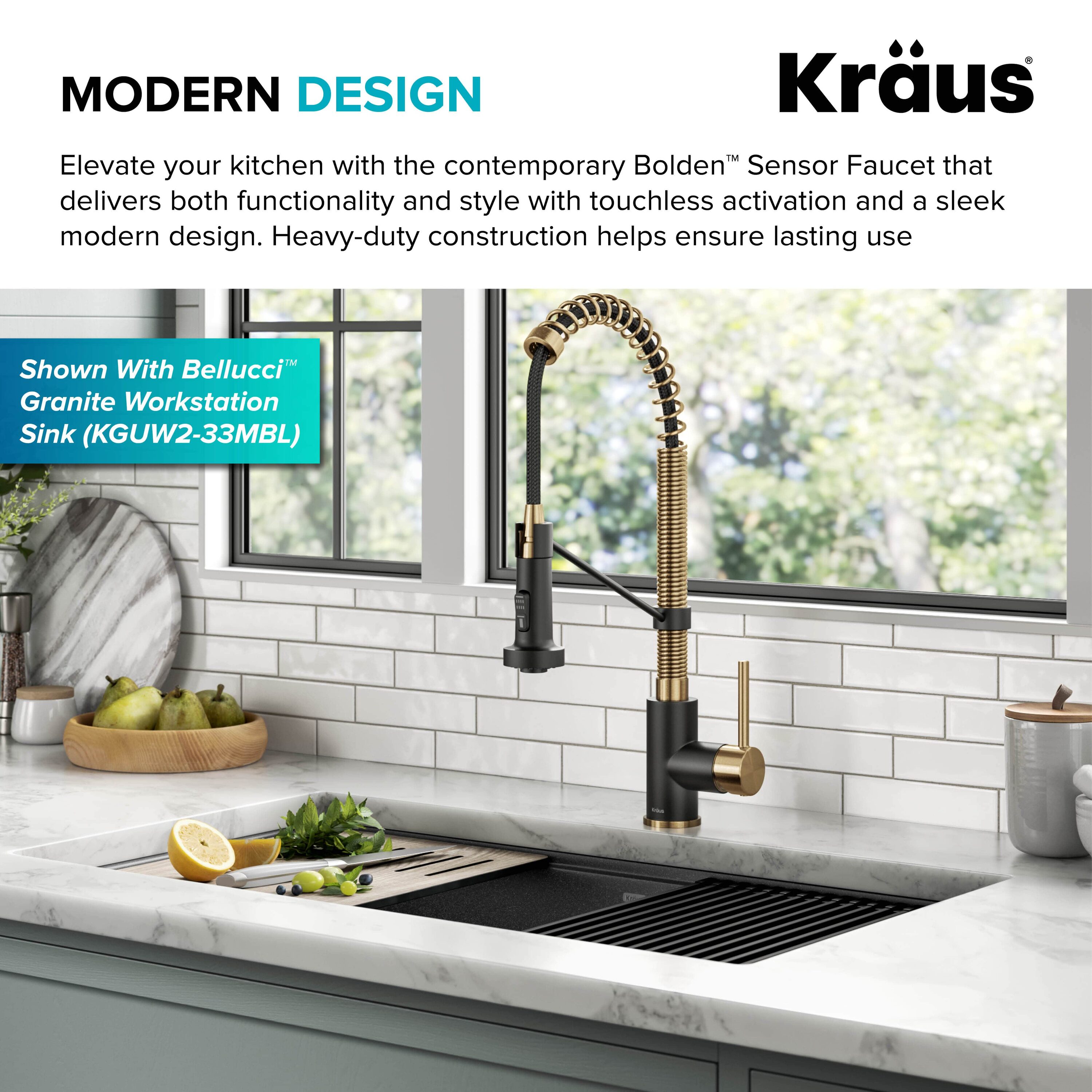 Kraus KSF-1610BBMB Kitchen-Faucets - View #7