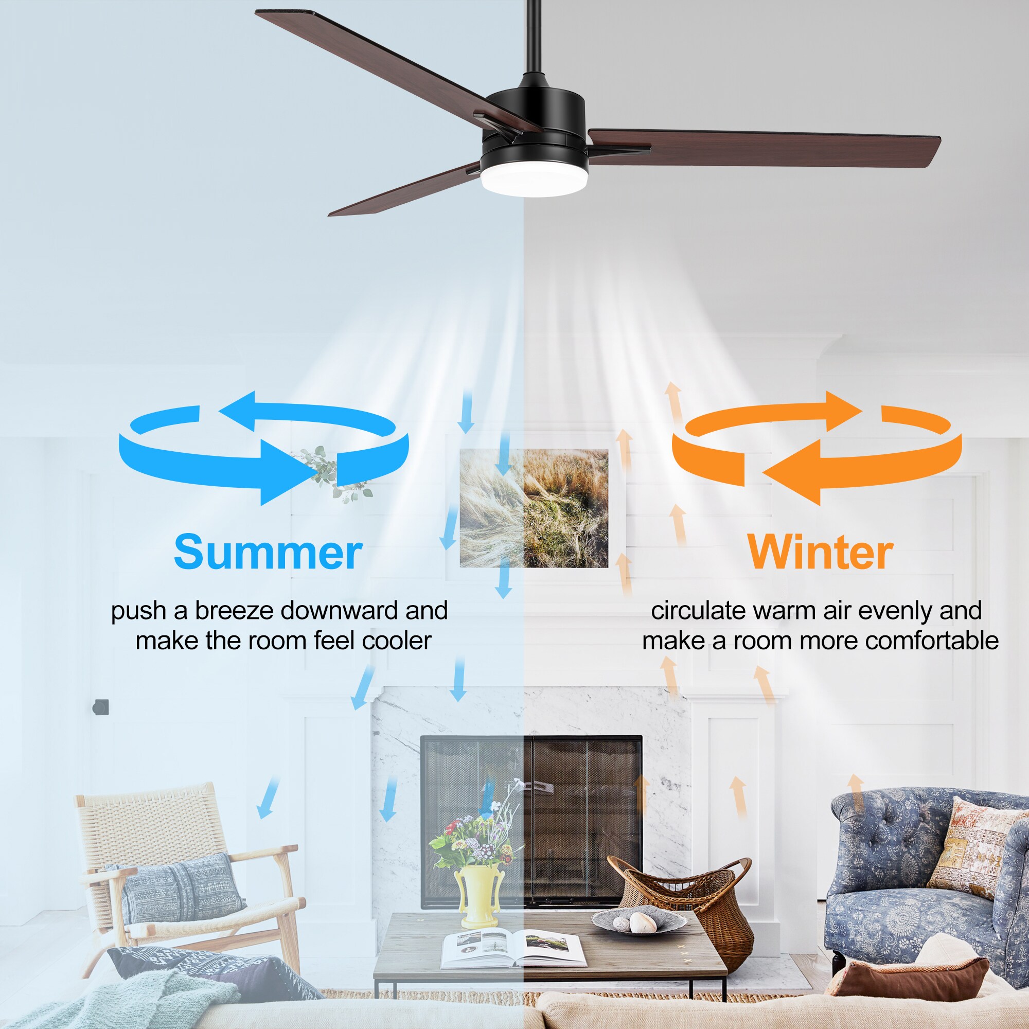 Breezary 33071-BW Ceiling-Fans - View #6