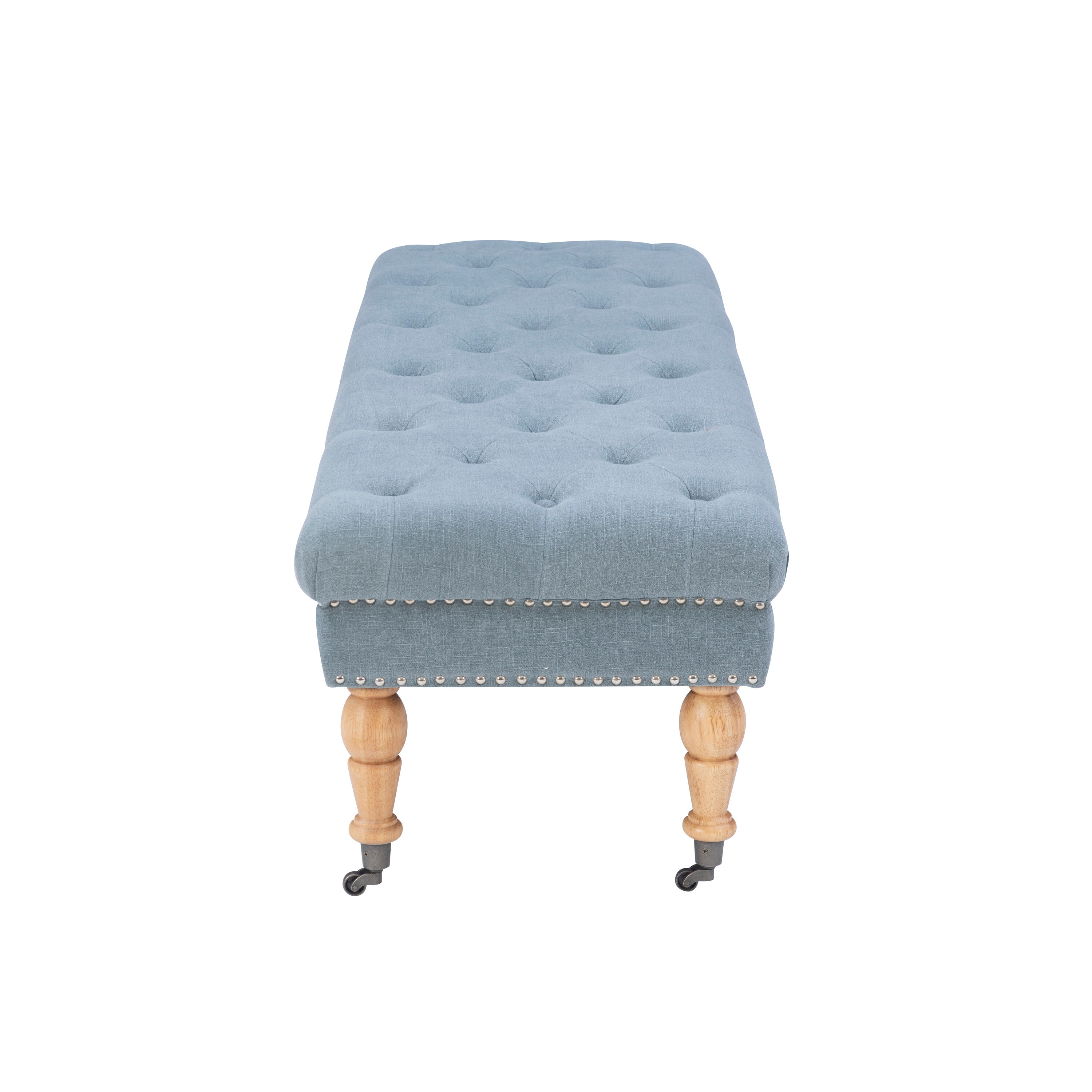 Linon 368254BLU01U bench - View #3