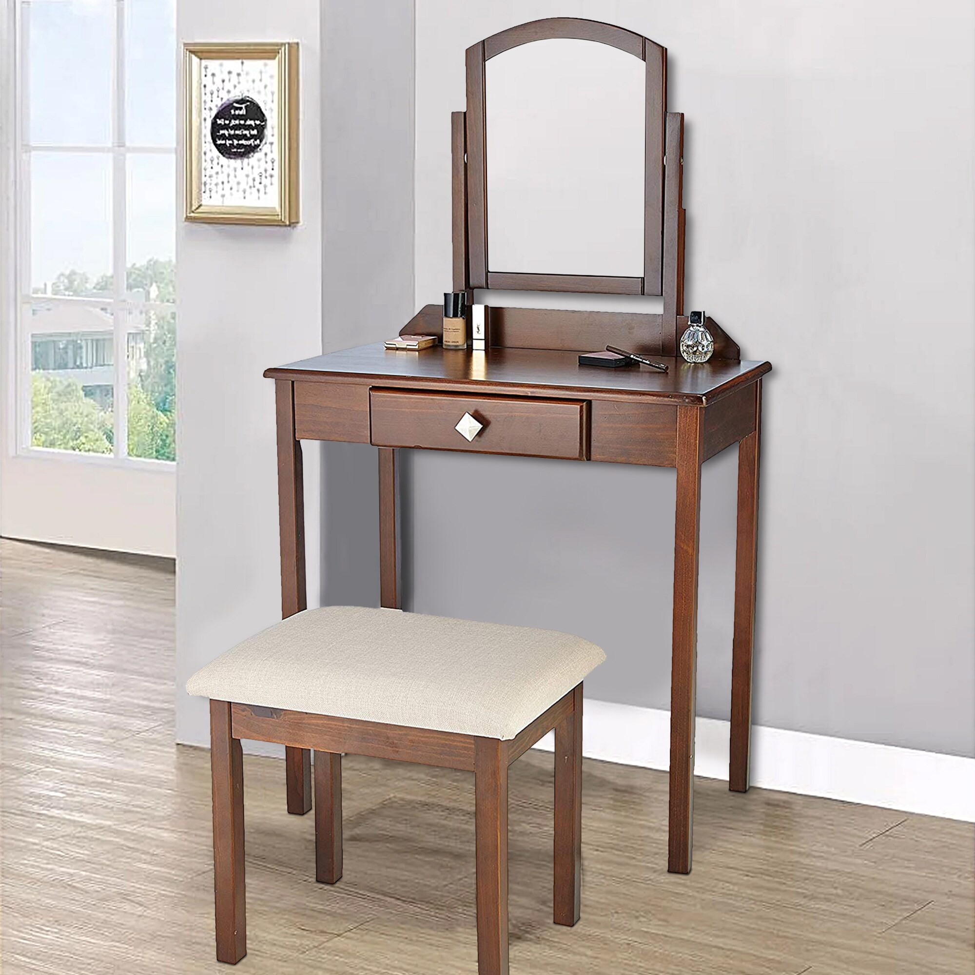 CASAINC WF-VS102-E-MR Bedroom-Vanities - View #7