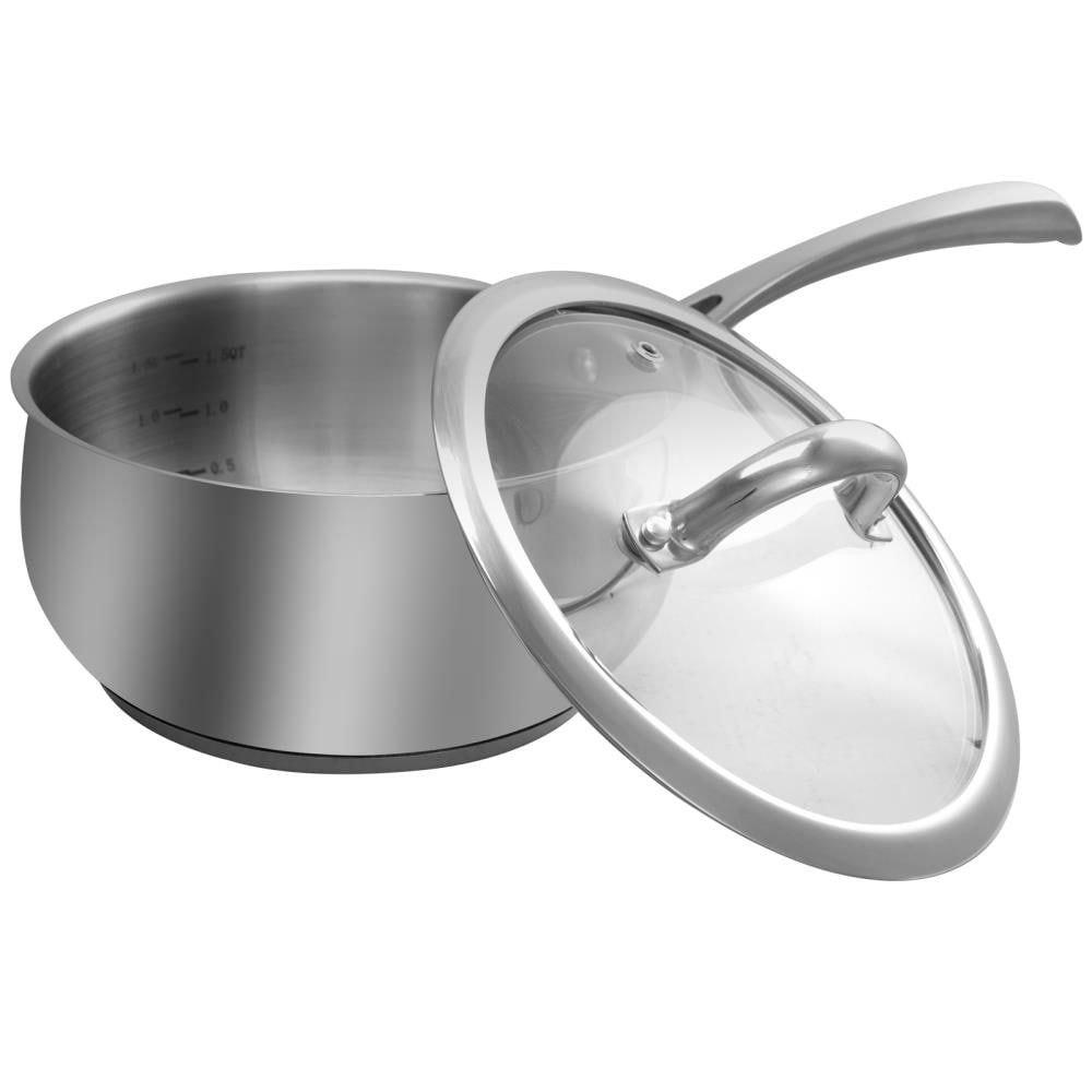 Oster 2-Quart Stainless Steel Soup Pot in the Cooking Pots department ...