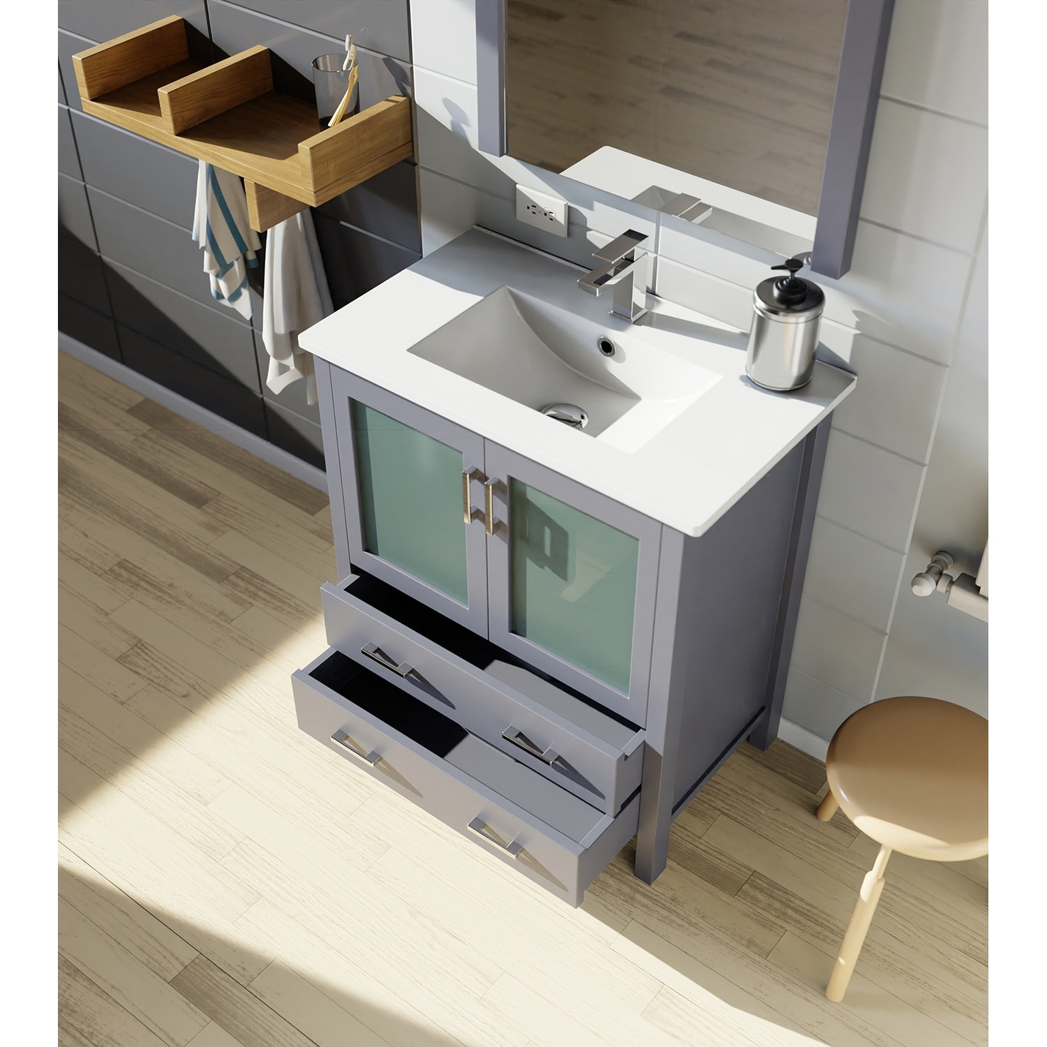 Watnature W85XAW32Y66T Bath-Vanity-Combo - View #6