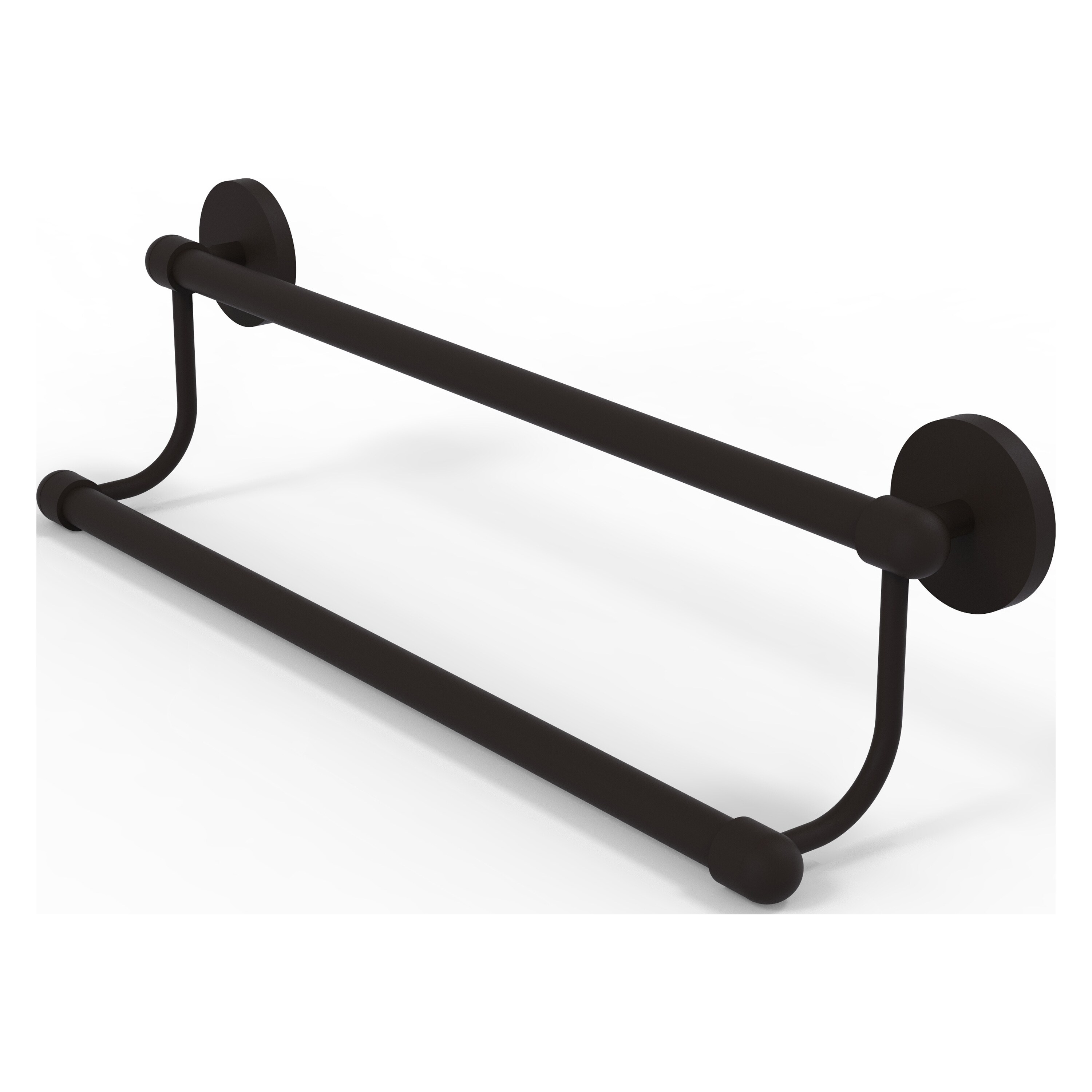 Allied Brass TA-72/36-ORB Tango 36-in double Oil-rubbed bronze Wall mount Double Towel Bar