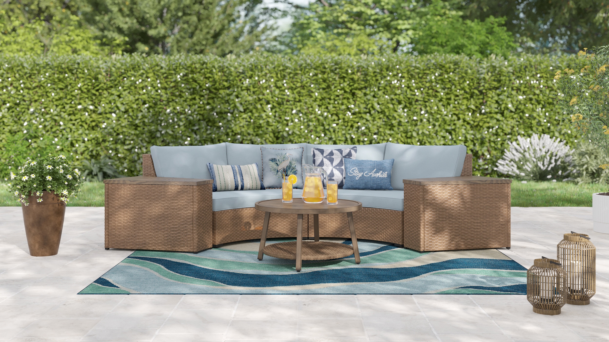 allen + roth LOS23022-DSB Patio-Conversation-Sets - View #4