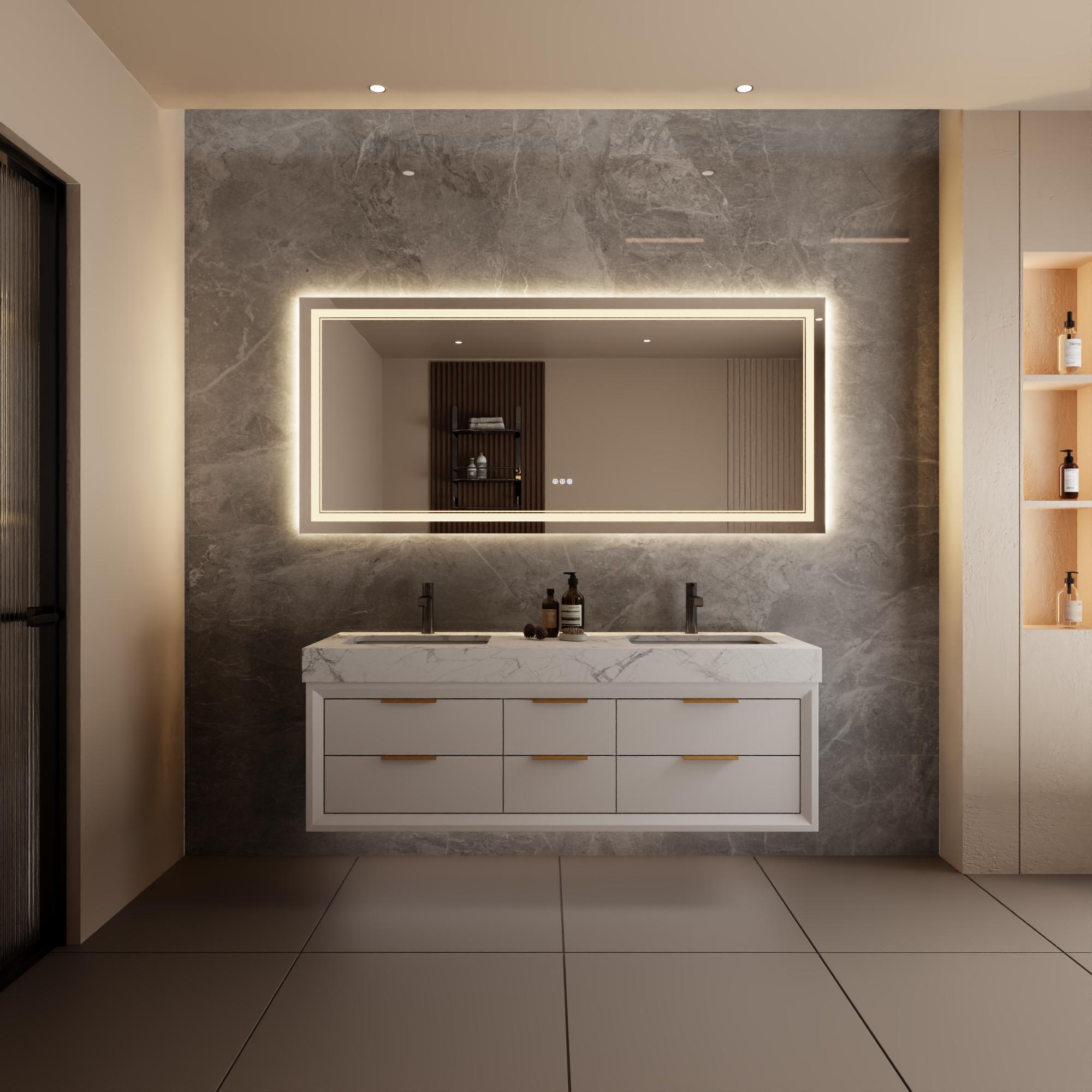 Bayfeve BFXB-9S3272-MIR Framed-Bath-Mirrors - View #16
