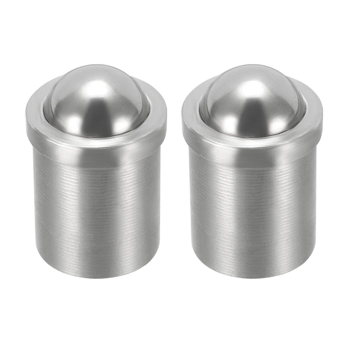 Unique Bargains 2pcs Door Cabinet Closet Drawer 12mm Dia Stainless Steel Ball Catch Latch Catcher #S25093001UX9712