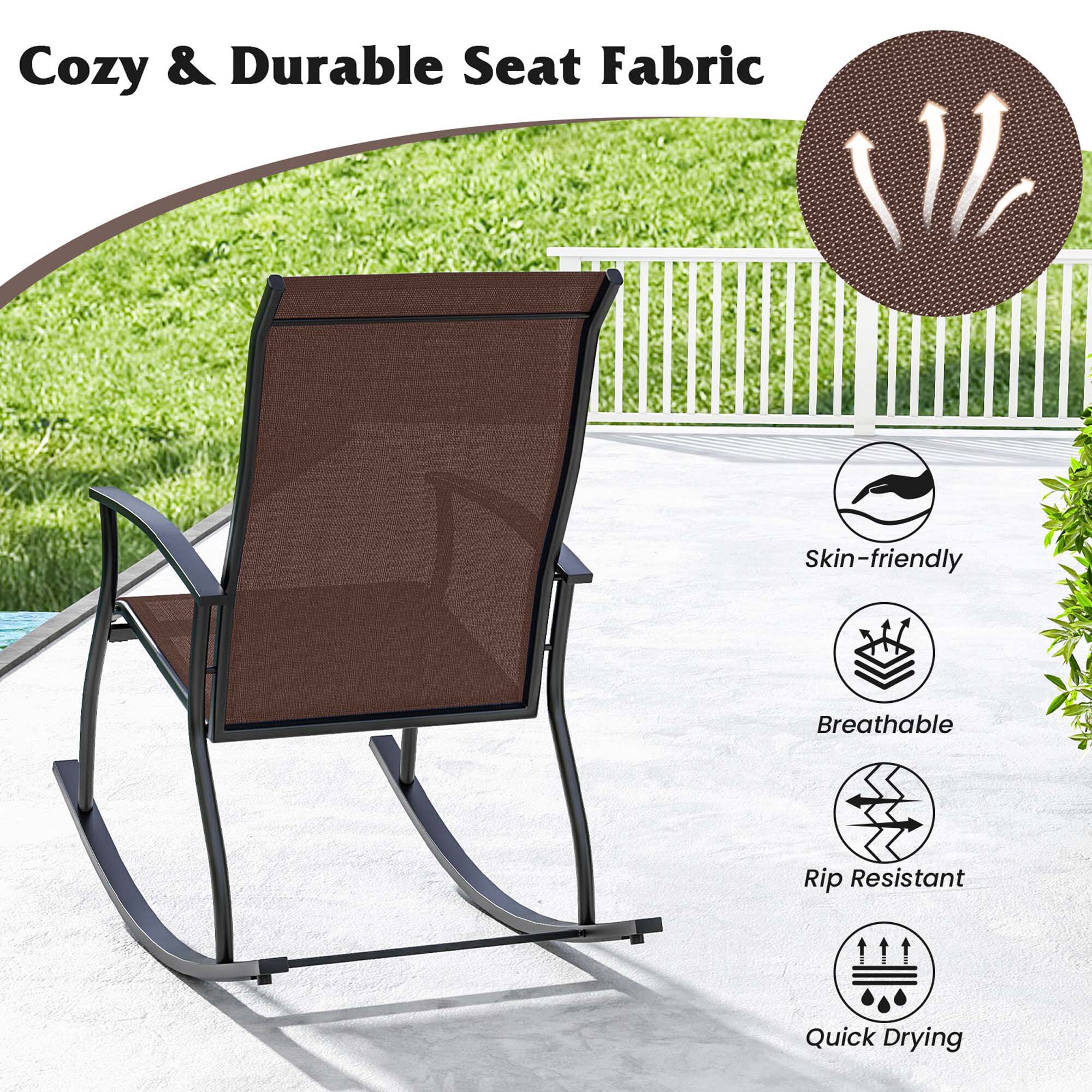 Costway HCST05777 Patio-Chairs - View #5