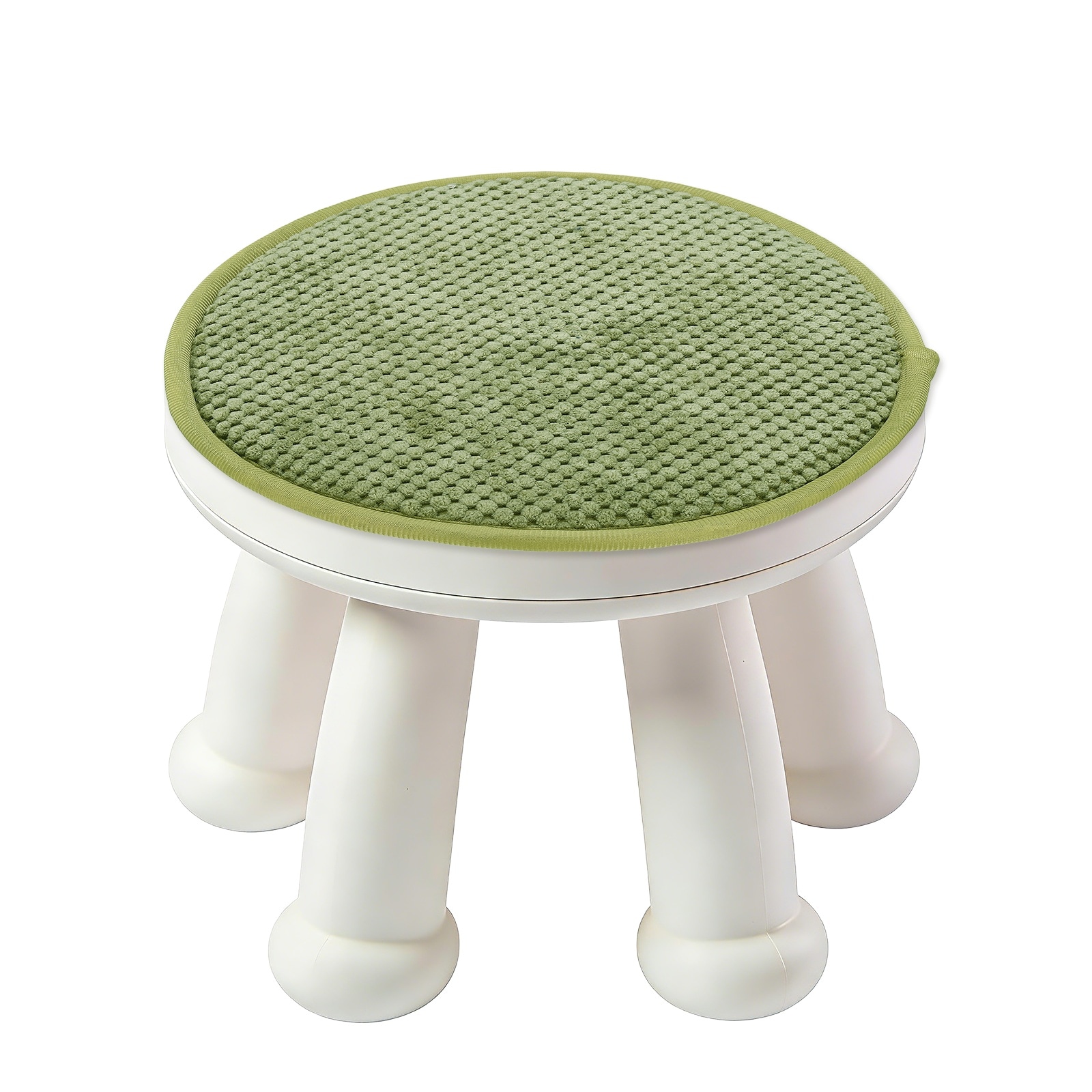 Unique Bargains - Round Stool Cushion 14 x 14 Inch Round Seat Pads with Elastic Straps Anti-Slip ...