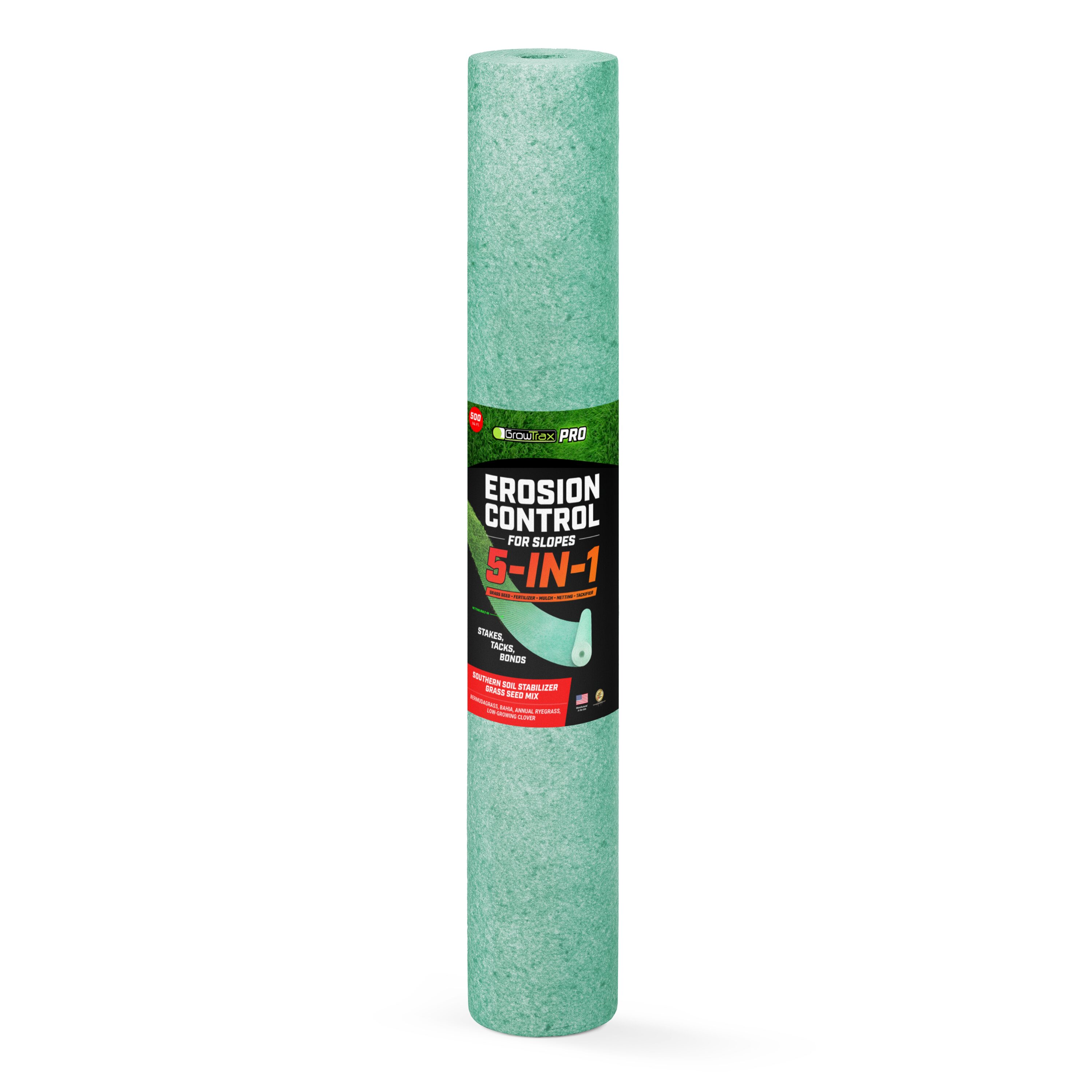 GrowTrax 125 x 4-ft Compost fabric Natural Seed Blanket #839