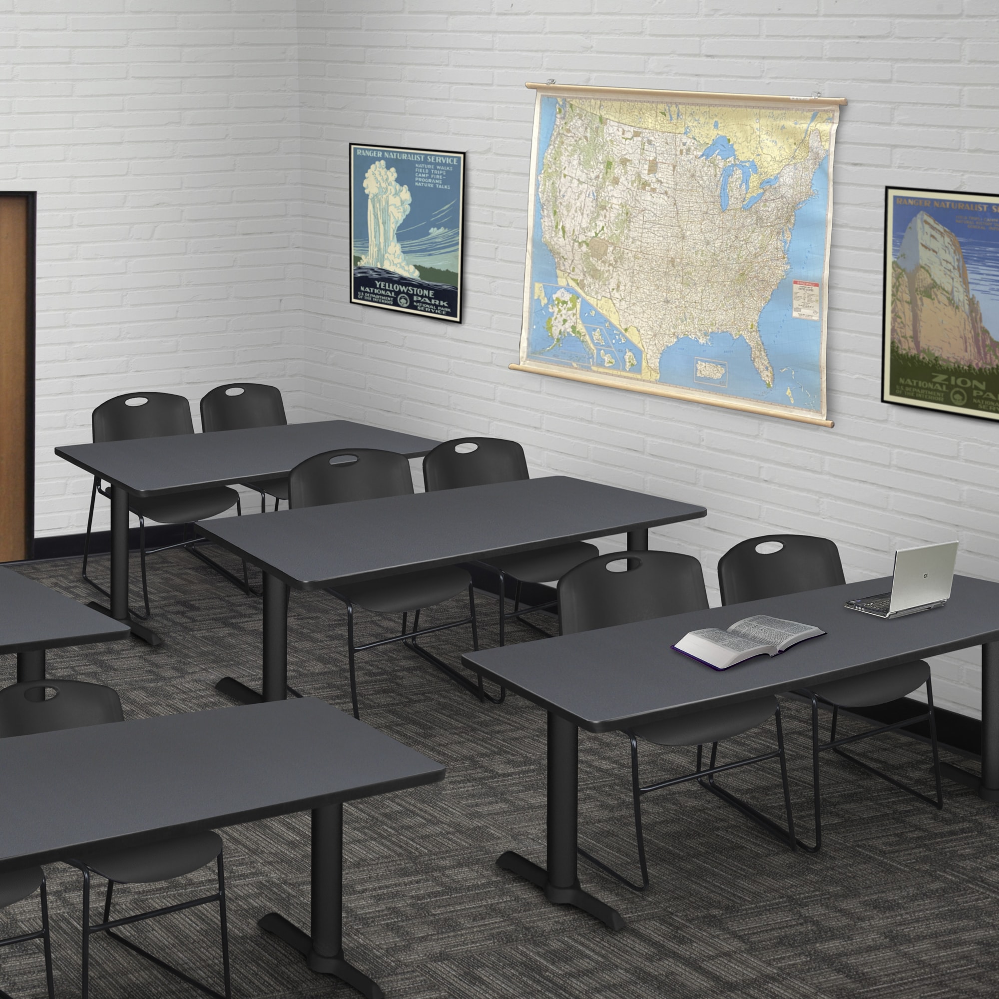 Regency MTRCT7224GY44BK Office-Tables - View #9