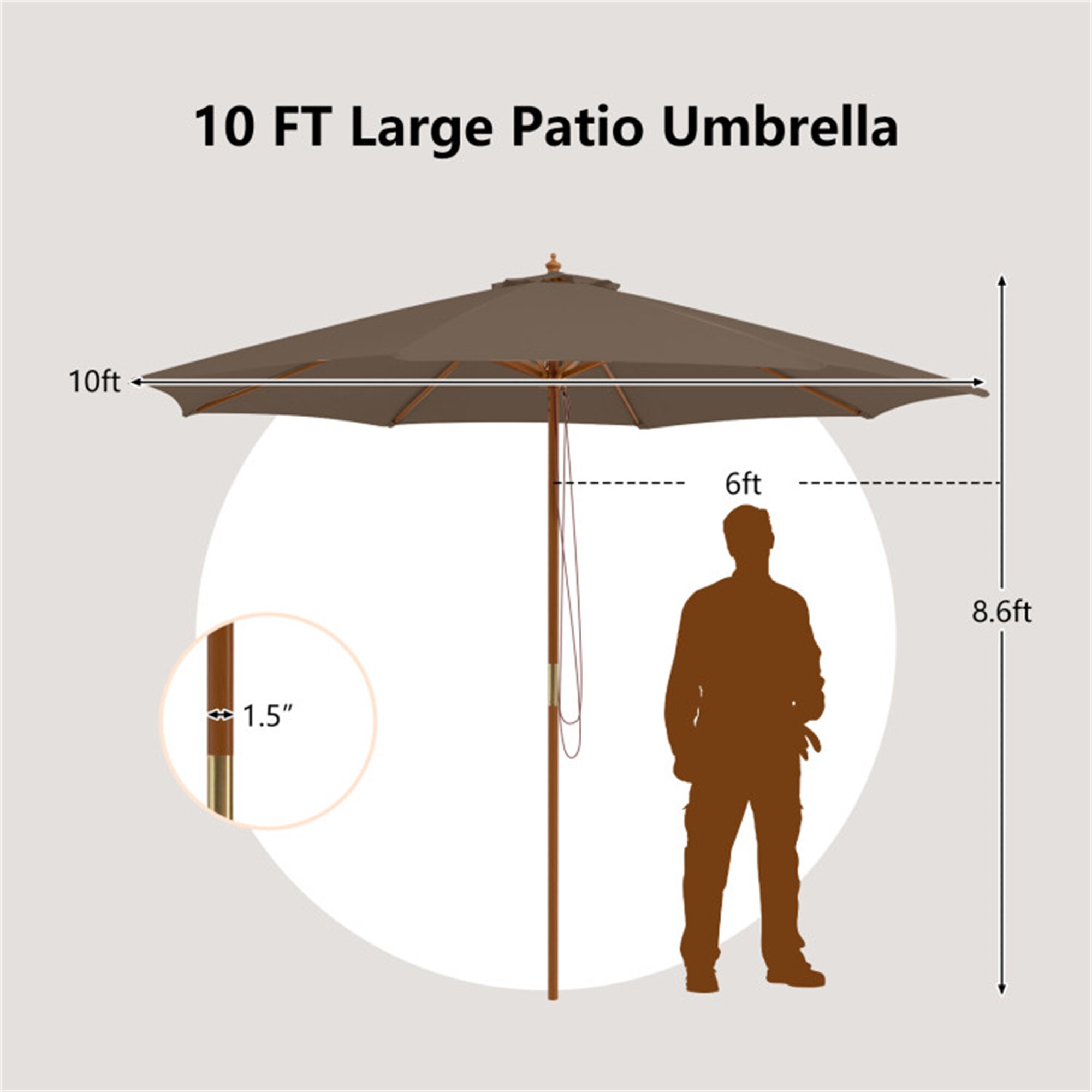 BABOOM BOM-10752CF-CO Umbrellas-2 - View #4