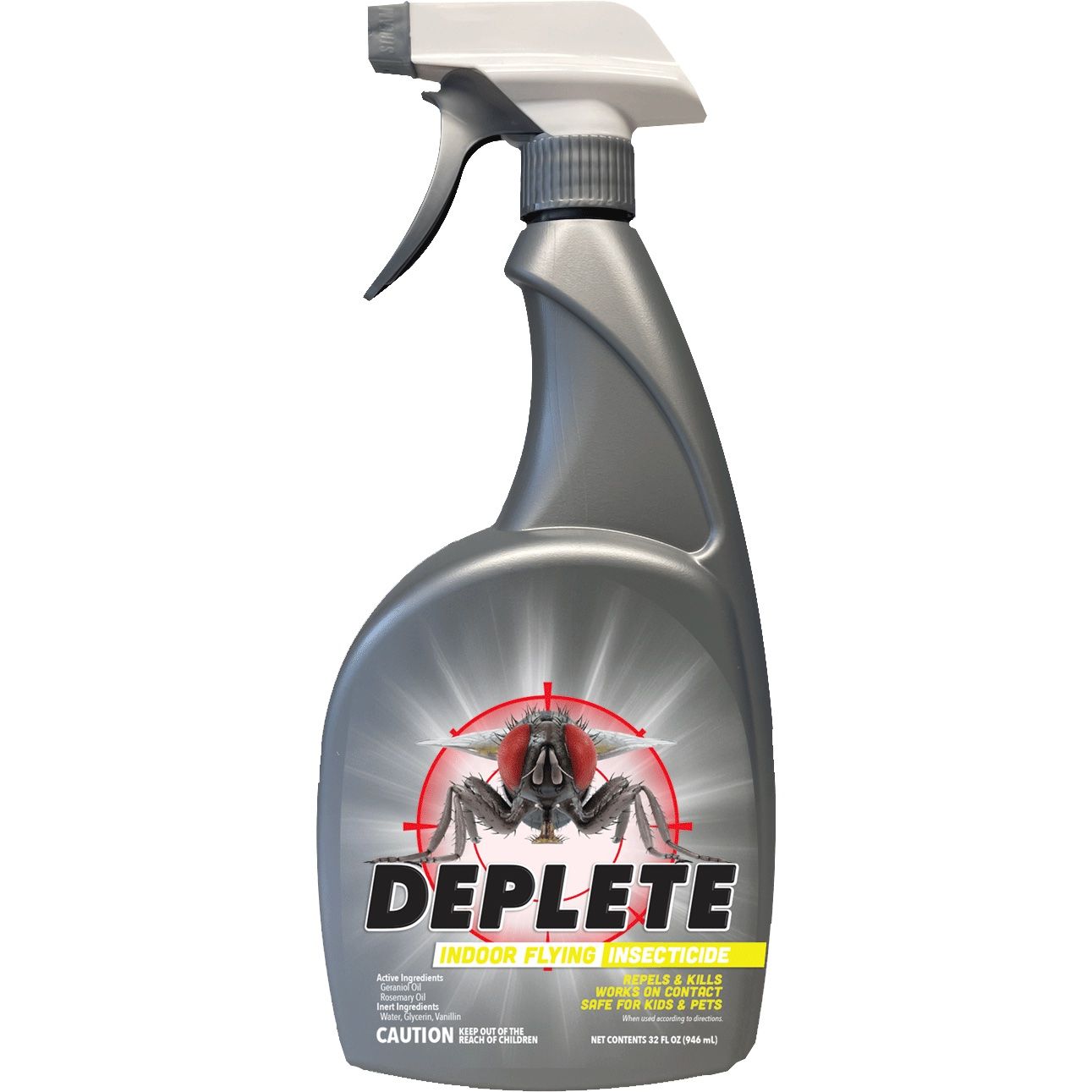 Messina Wildlife Management D-IF-U-032 32-oz Deplete Peppermint Oil Home and Perimeter Indoor Bug Spray