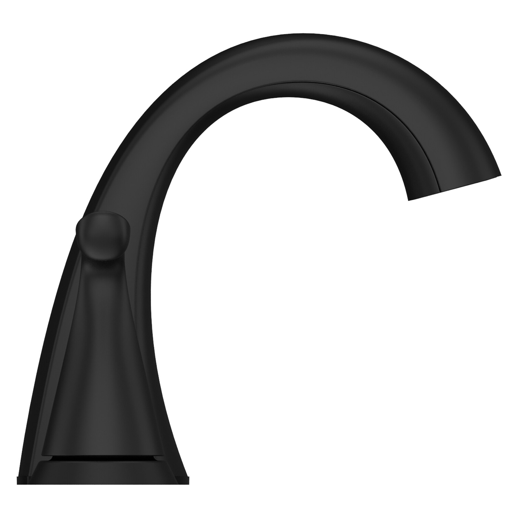 Willa Matte Black Widespread Bathroom Faucet with Drain Assembly