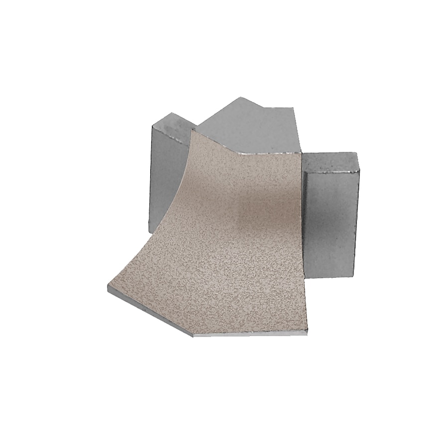 Schluter Systems Dilex-AHKA 0.563-in W x 1-in L Cream Textured Color-Coated Aluminum Tile Edge Trim Schluter Systems Dilex-AHKA 0.563-in W x 1-in L Cream Textured Color-Coated Aluminum Tile Edge Trim