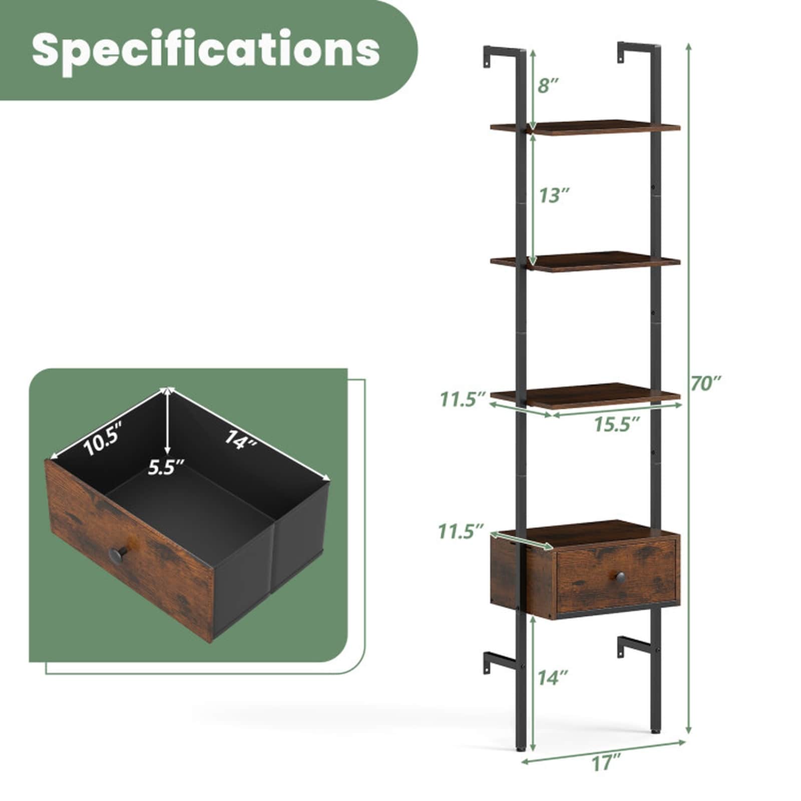 SUGIFT LW018SUGHY216 Free-Standing-Shelving - View #3