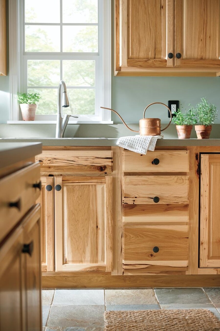 Rustic Hickory Kitchen Cabinets – Tagged Sink Base Cabinets
