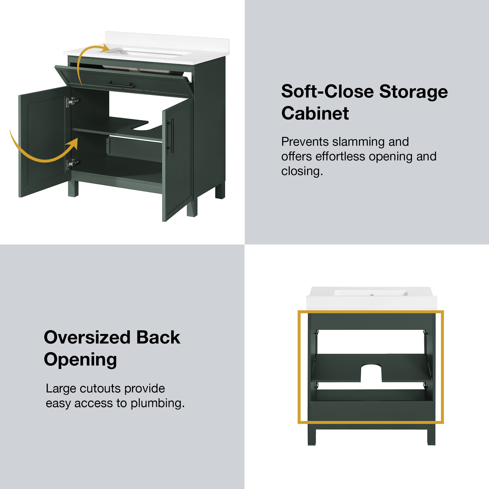 Style Selections DOLTON 30P Bath-Vanity-Combo - View #7