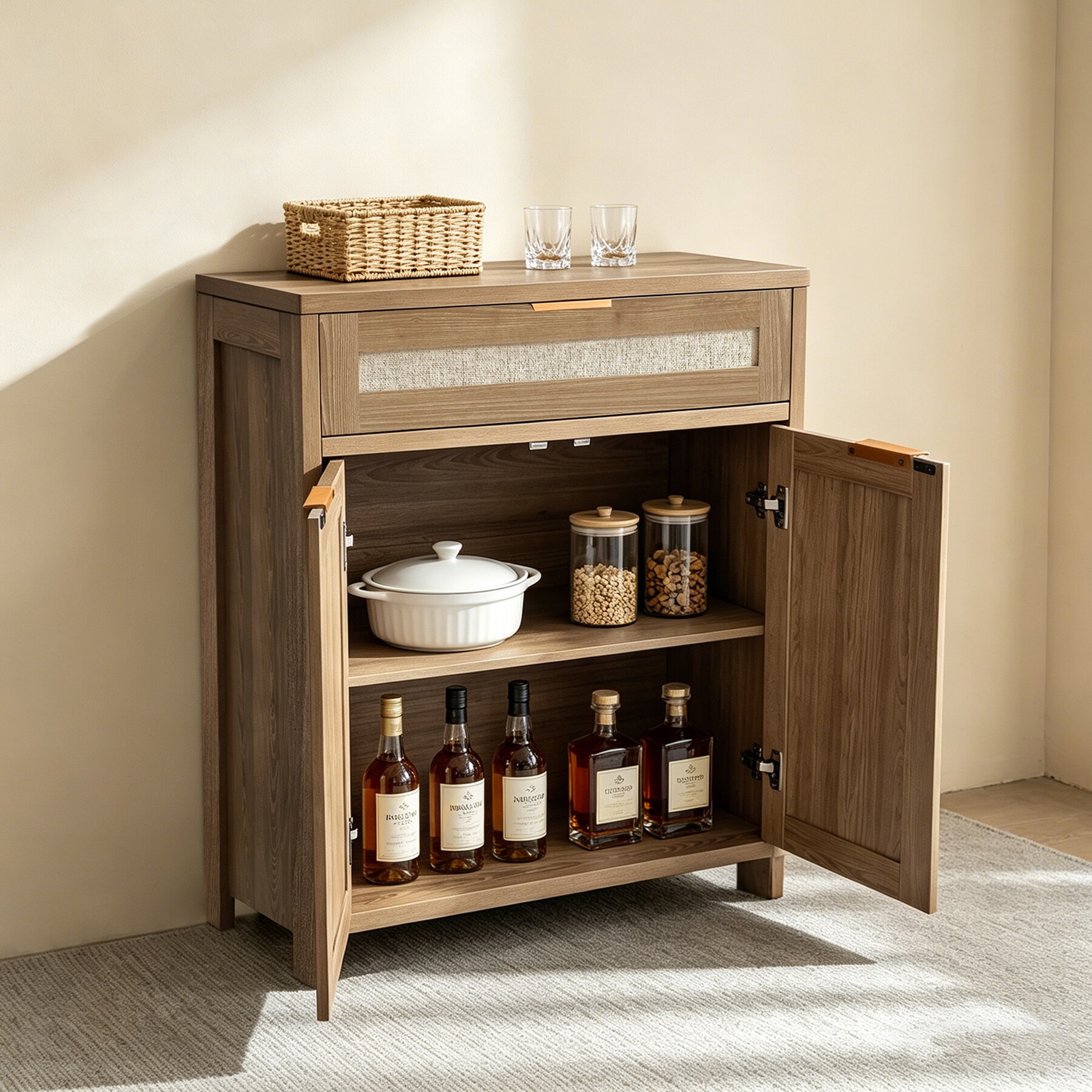 SINOFURN SYC160034GY Dining-Kitchen-Storarge - View #2