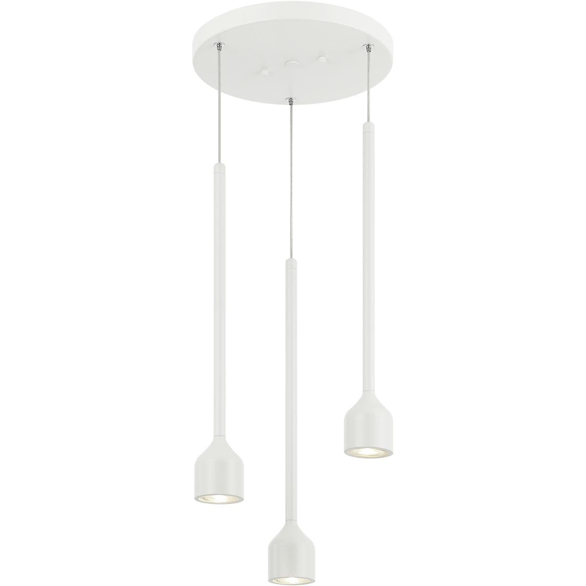 Matteo  Lighting C35403WH Lumenagio LED 1188 inch White Pendant Ceiling Light