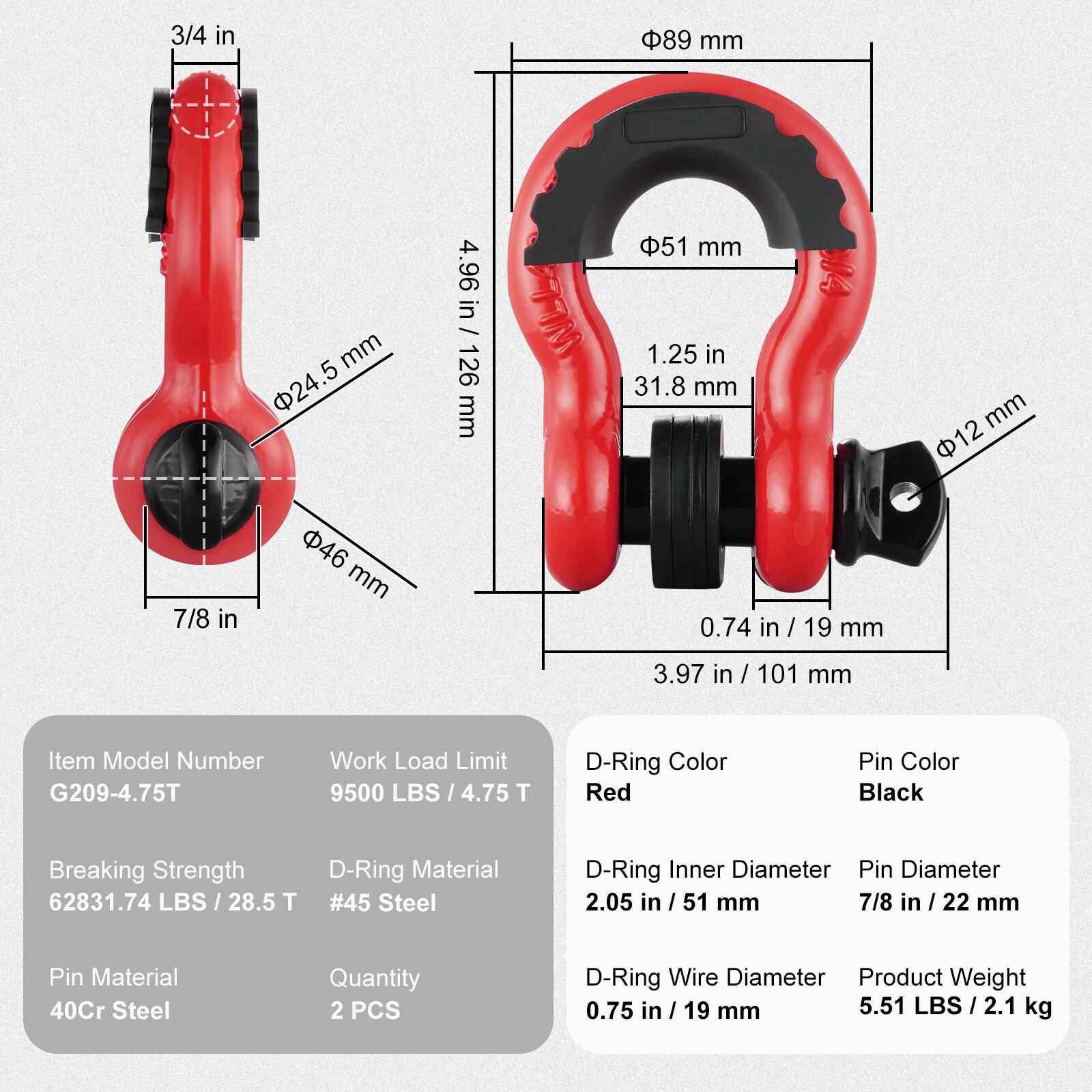 Mecale YAS-3CYJ9F Winches-Accessories - View #11