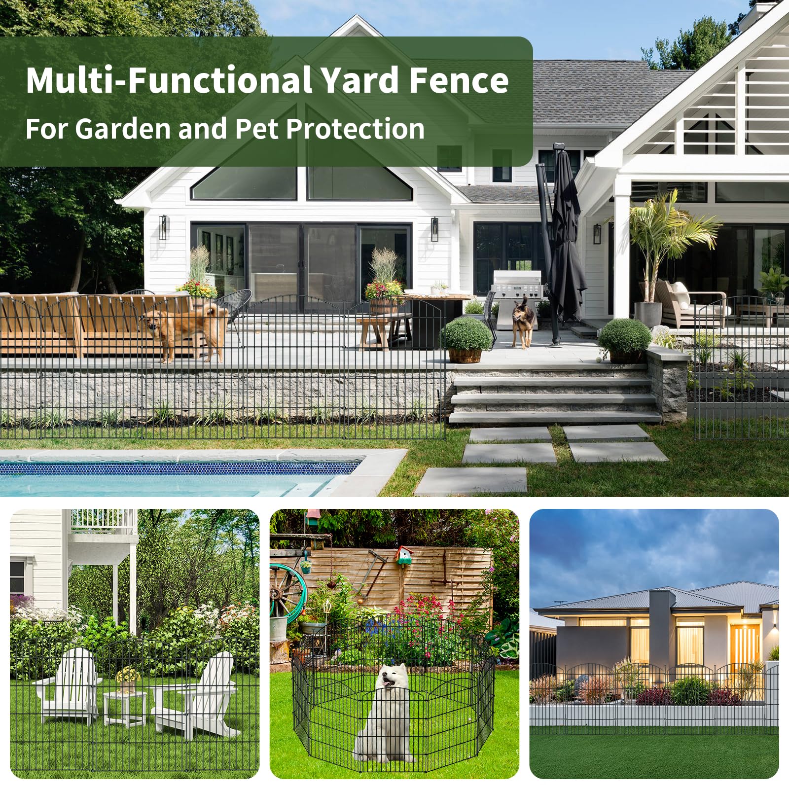 Afoxsos LAF0304F28 Garden-Utility-Fencing - View #5