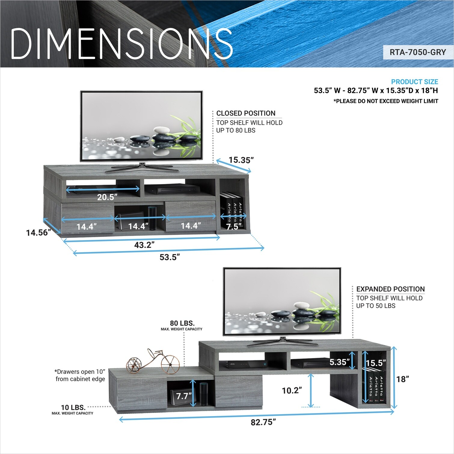 SUNCREAT PLH45D7Q6RQG Tv-Stands - View #12
