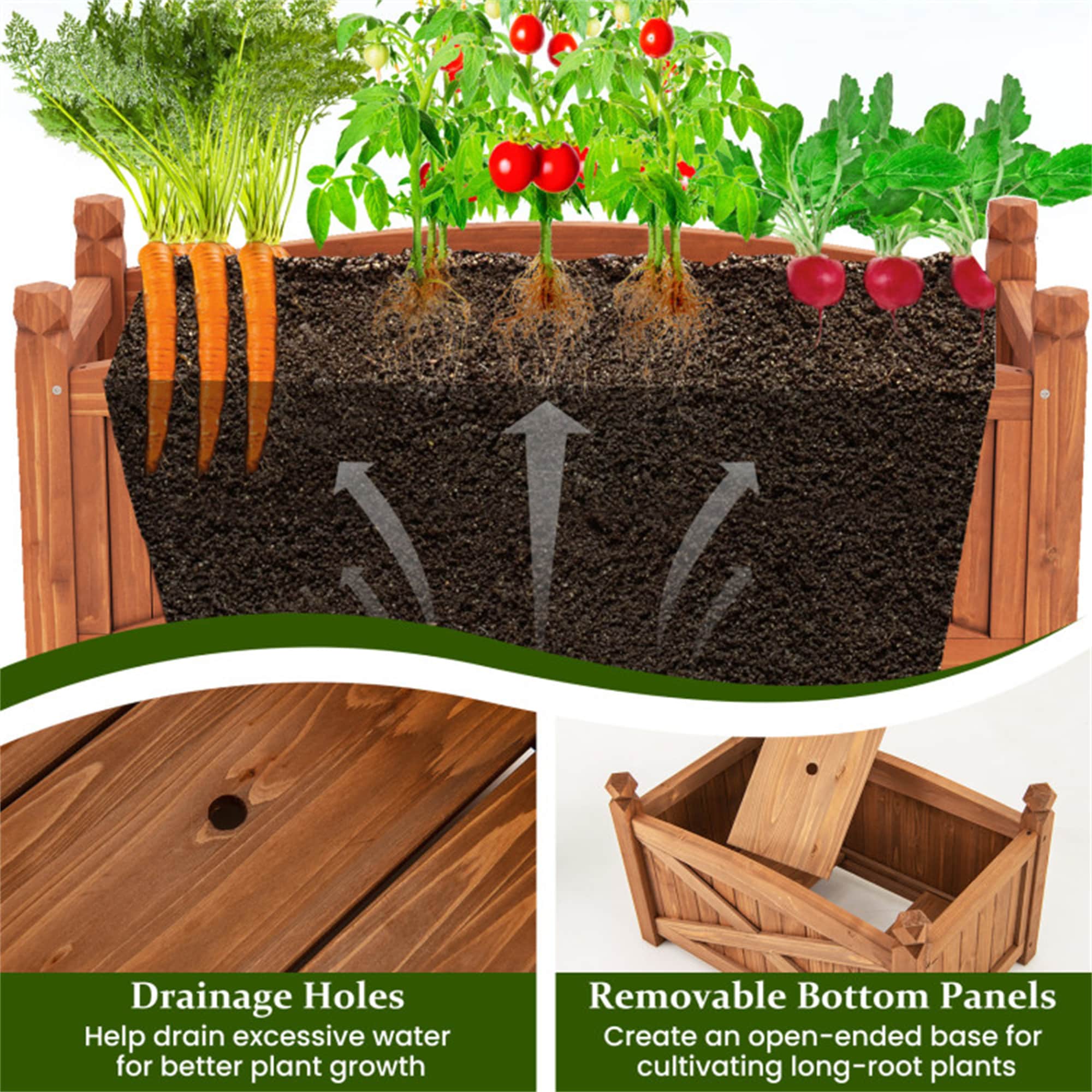 BABOOM BOM-T4348CF-CO Raised-Garden-Beds - View #8
