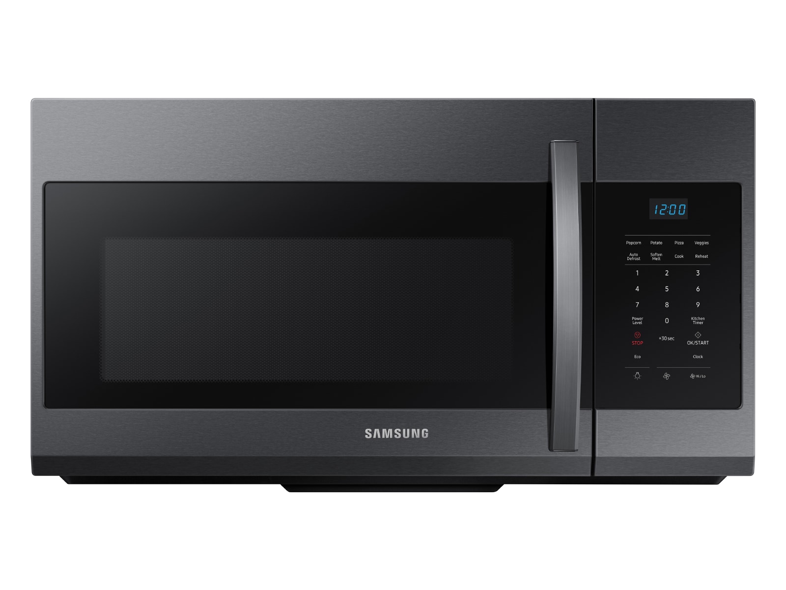 Samsung 2.1 cu. ft. Over the Range Microwave Fingerprint  - Best Buy