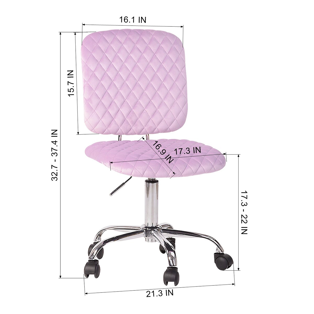 CASAINC DENI LILAC Office-Chairs - View #12