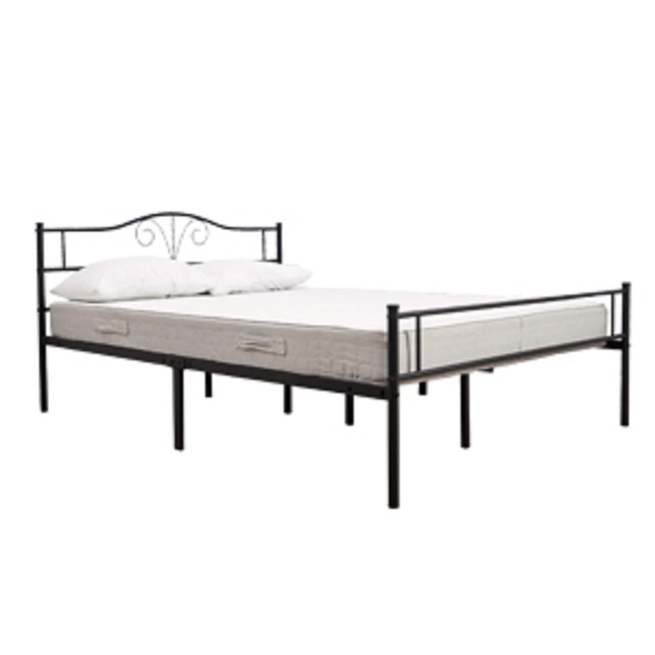 JASMODER W130049624 Black Full Composite Platform Bed with Storage