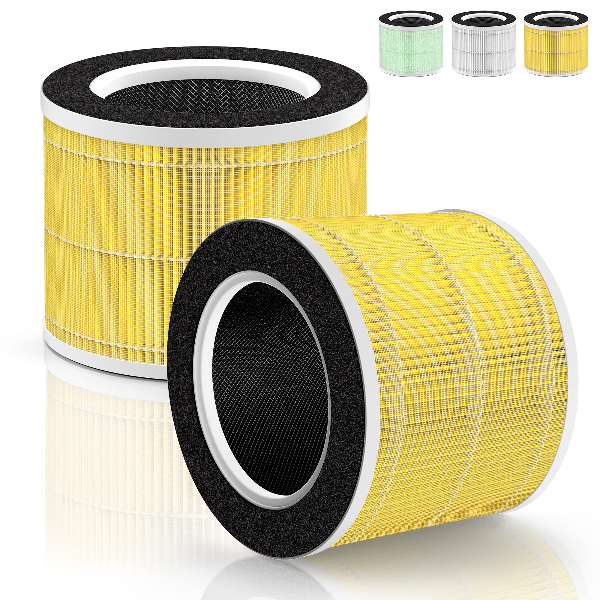 AOIZGMY  RP AP088 F1 compatible filter pack Compatible with RENPHO Air Purifier True high-efficiency H13 Filter for RP AP088 RP AP088W RP AP088B