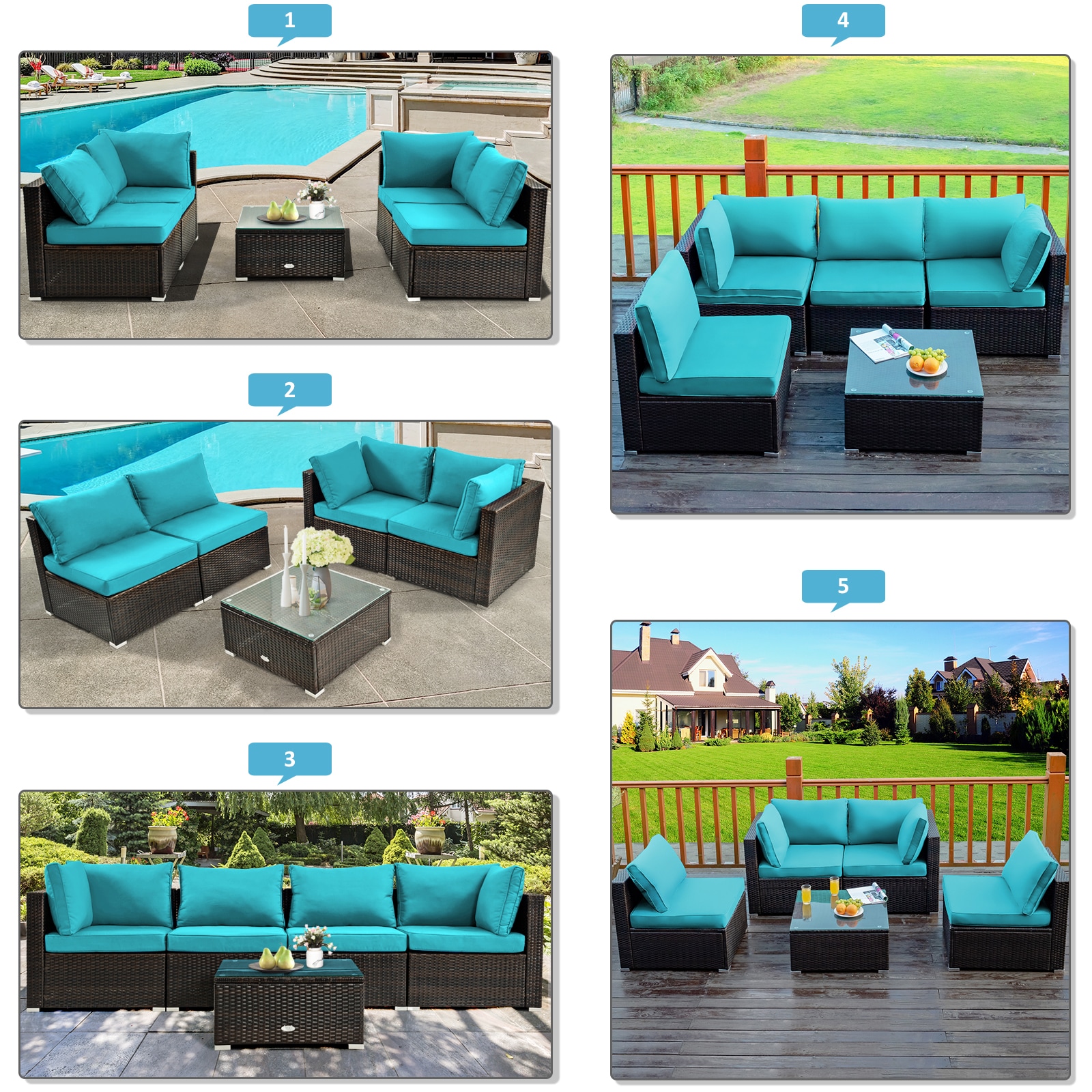 Volenca VOL-INJ0EH Patio-Sofas-Daybeds - View #6