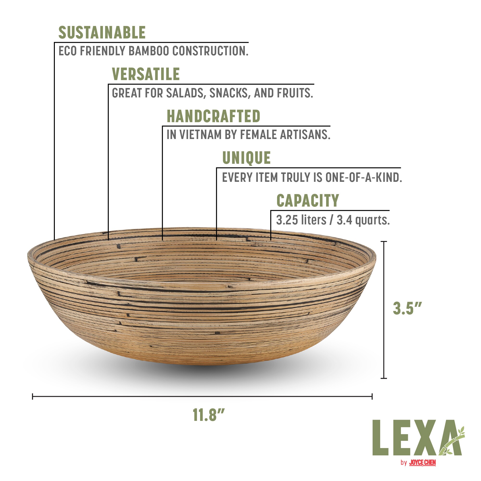 LEXA LX12SAL-BKB serveware - View #4