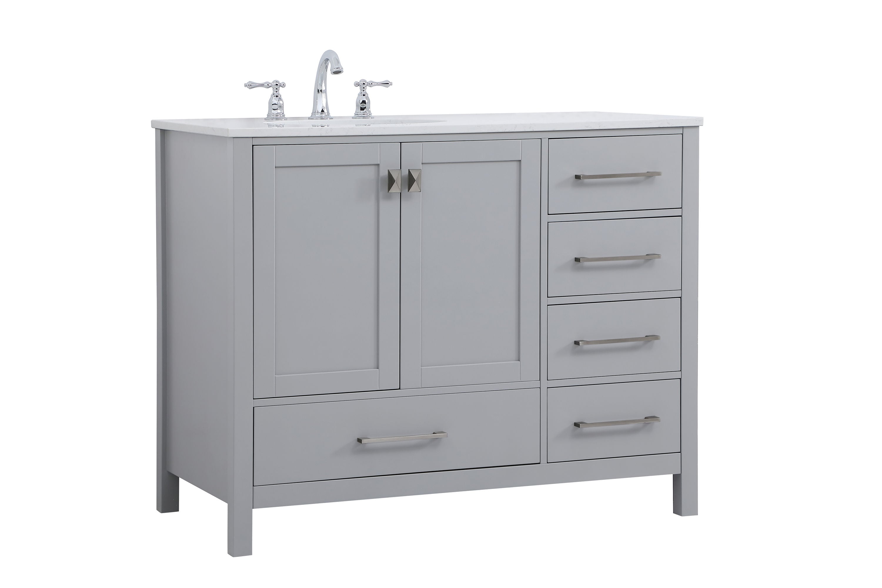 Elegant Decor FI56442GR Bath-Vanity-Combo - View #3