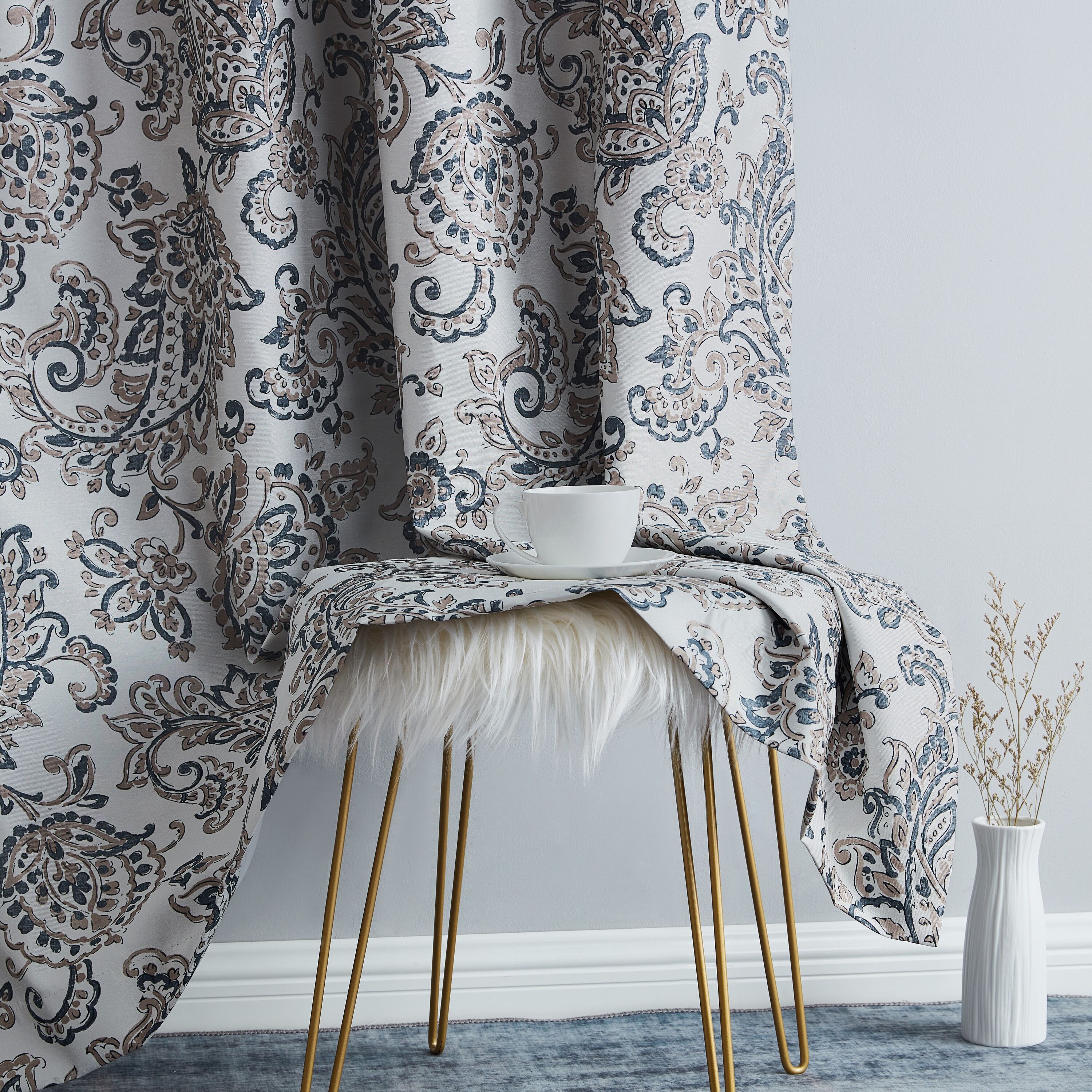 Totally Home Decor AMALFI-72-TAUP curtains - View #6