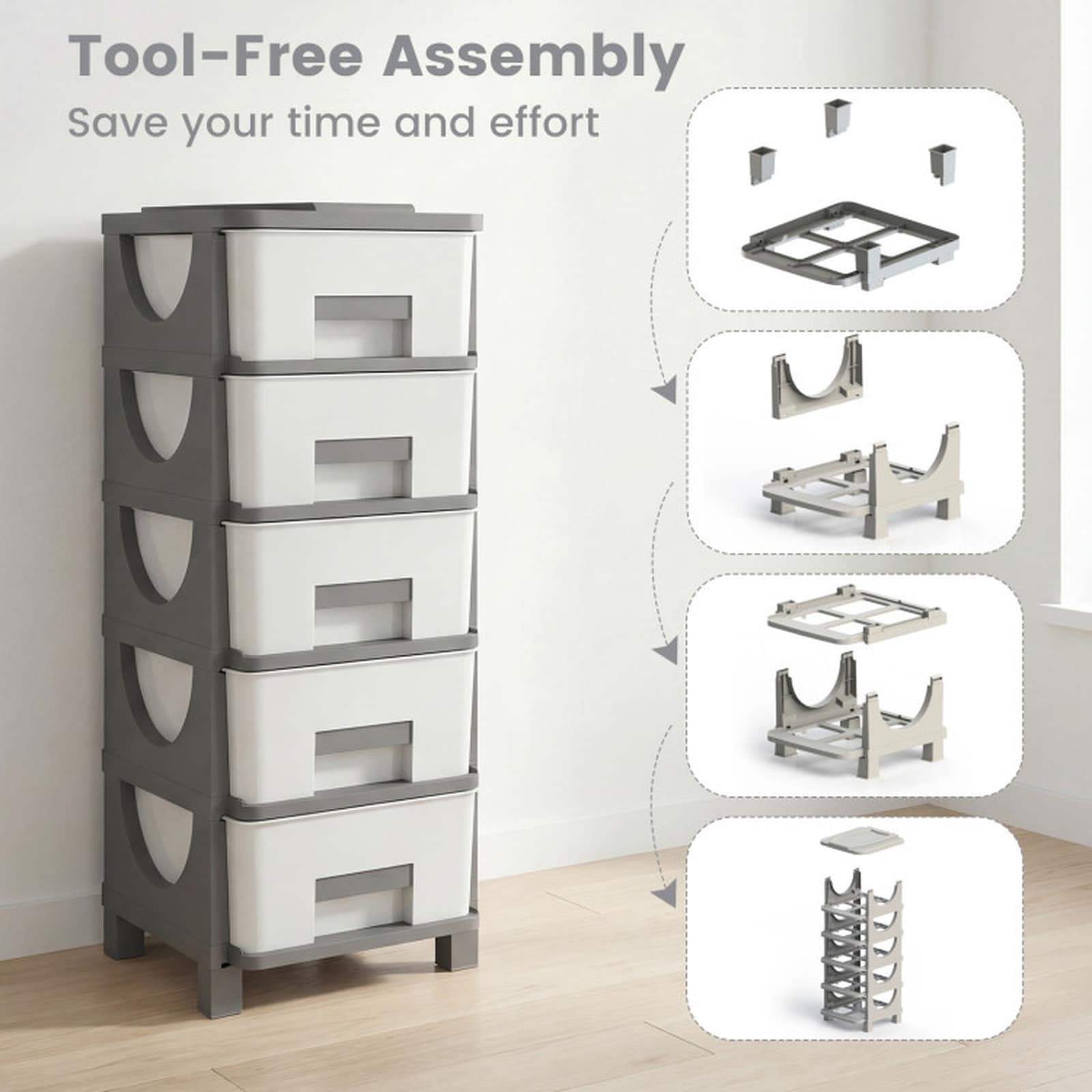 SUGIFT LW047SUGHY999 Laminate-Storage-Cubes - View #4