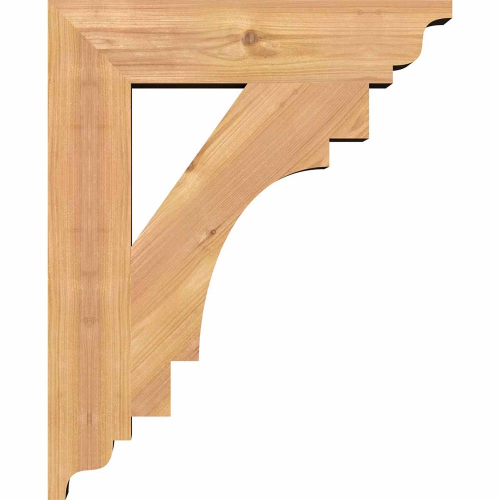 Ekena Millwork BKT04X18X22MRC01SWR Exterior-Brackets-Braces - View #3