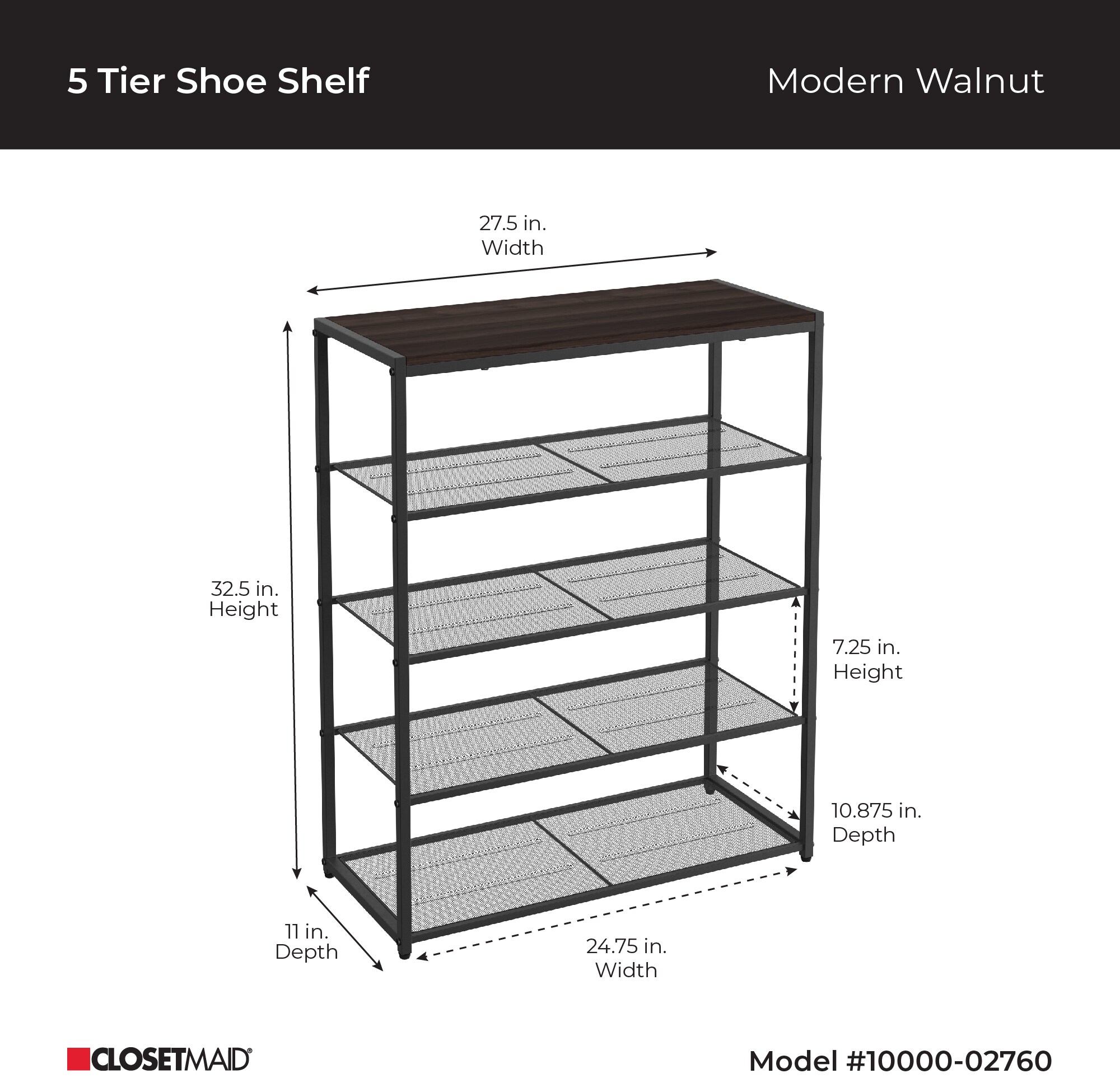 ClosetMaid 10000-02760 Shoe-Racks - View #5