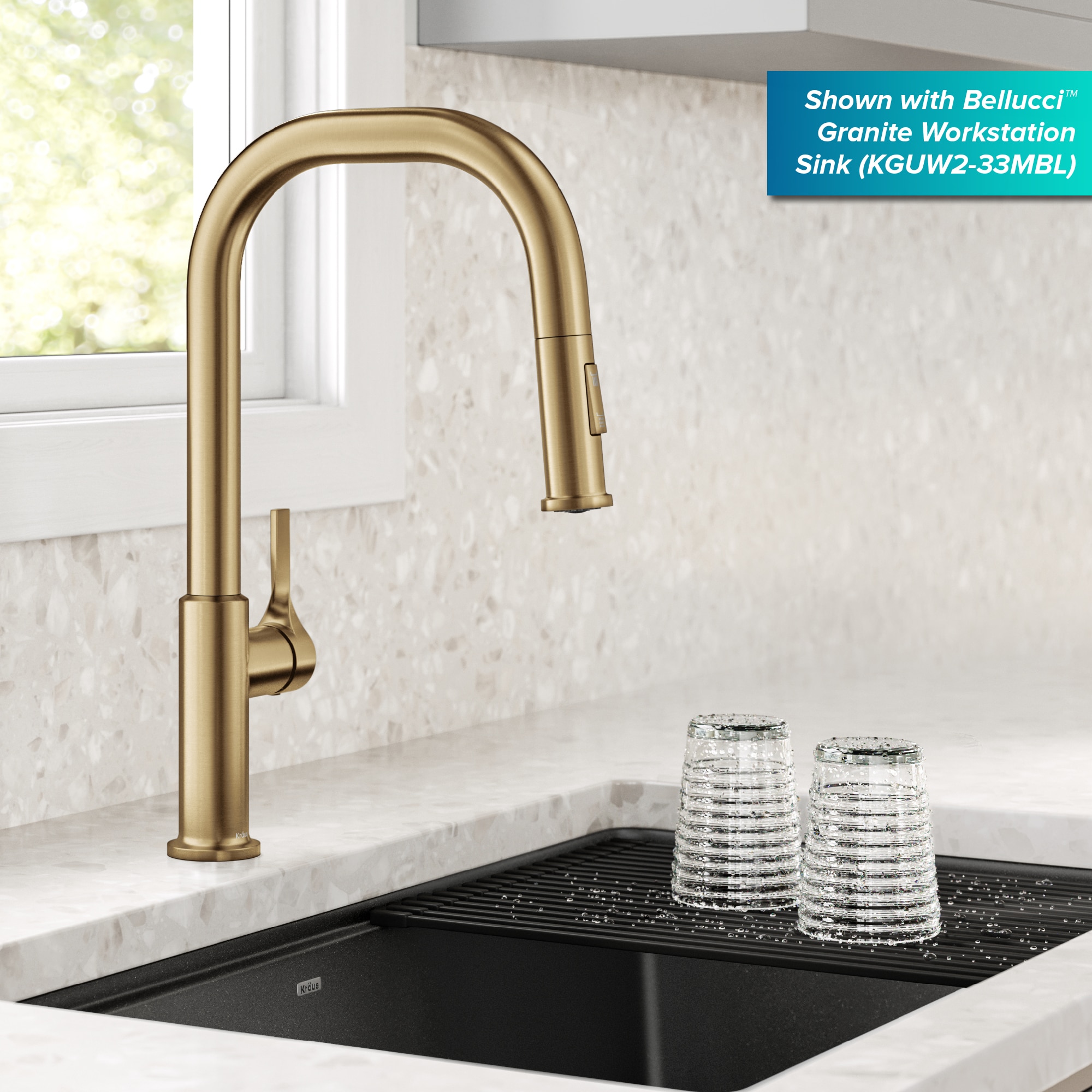 Kraus KPF-2841SFBB Kitchen-Faucets - View #4