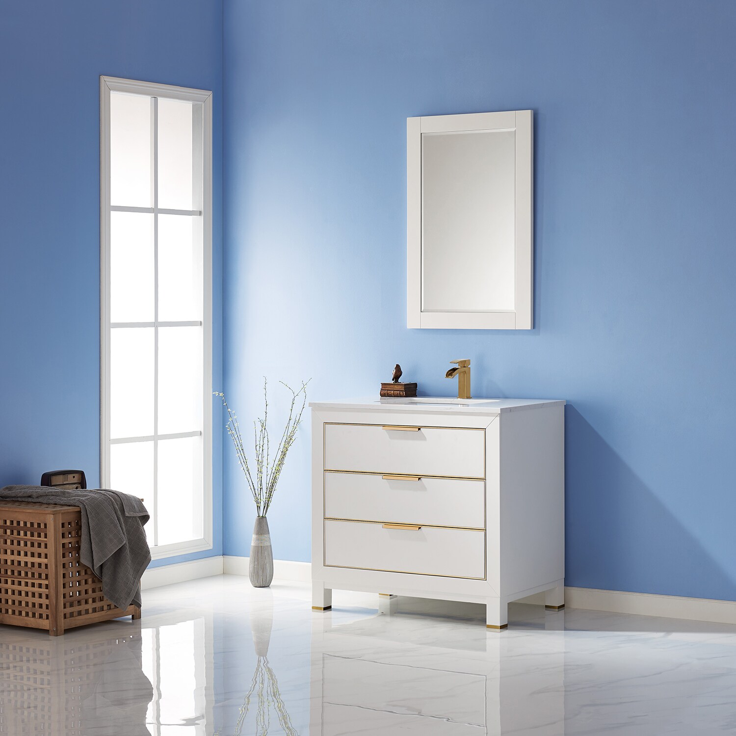 Altair 533036-WH-AW Bath-Vanity-Combo - View #7