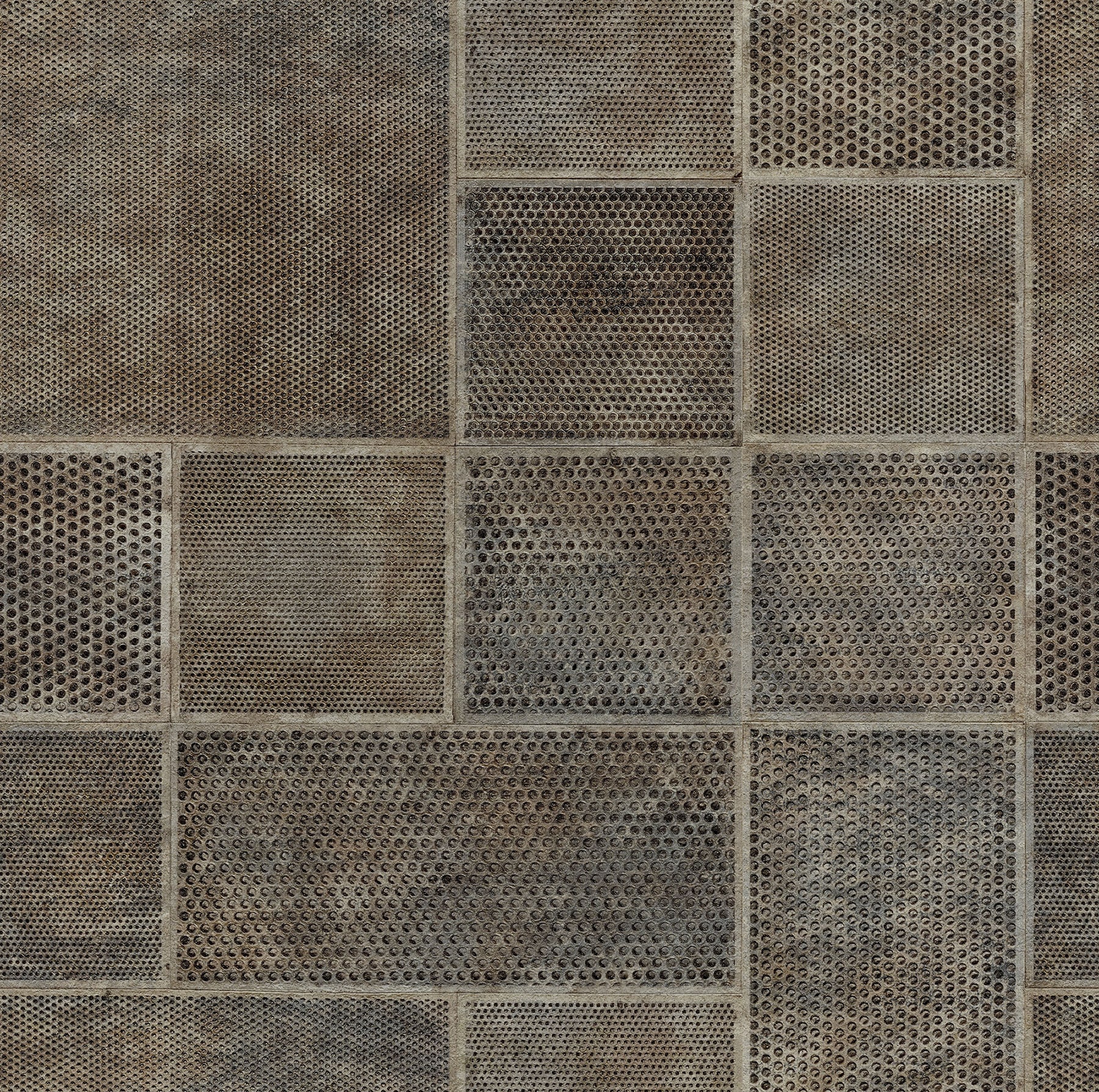 Fine Decor C88643 Medley 56.4-sq ft Brown Vinyl Geometric Unpasted Wallpaper