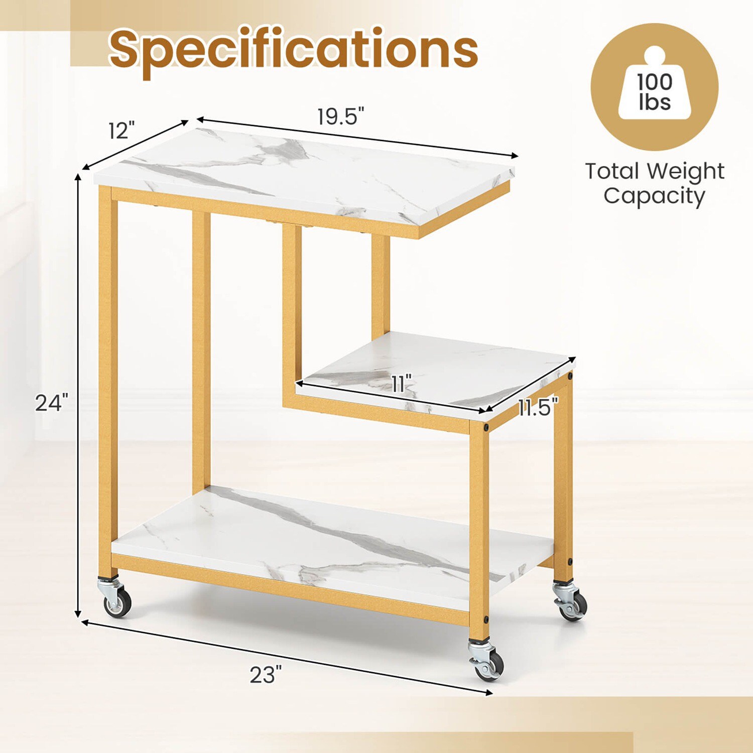 Costway CSHY003946 End-Tables - View #3
