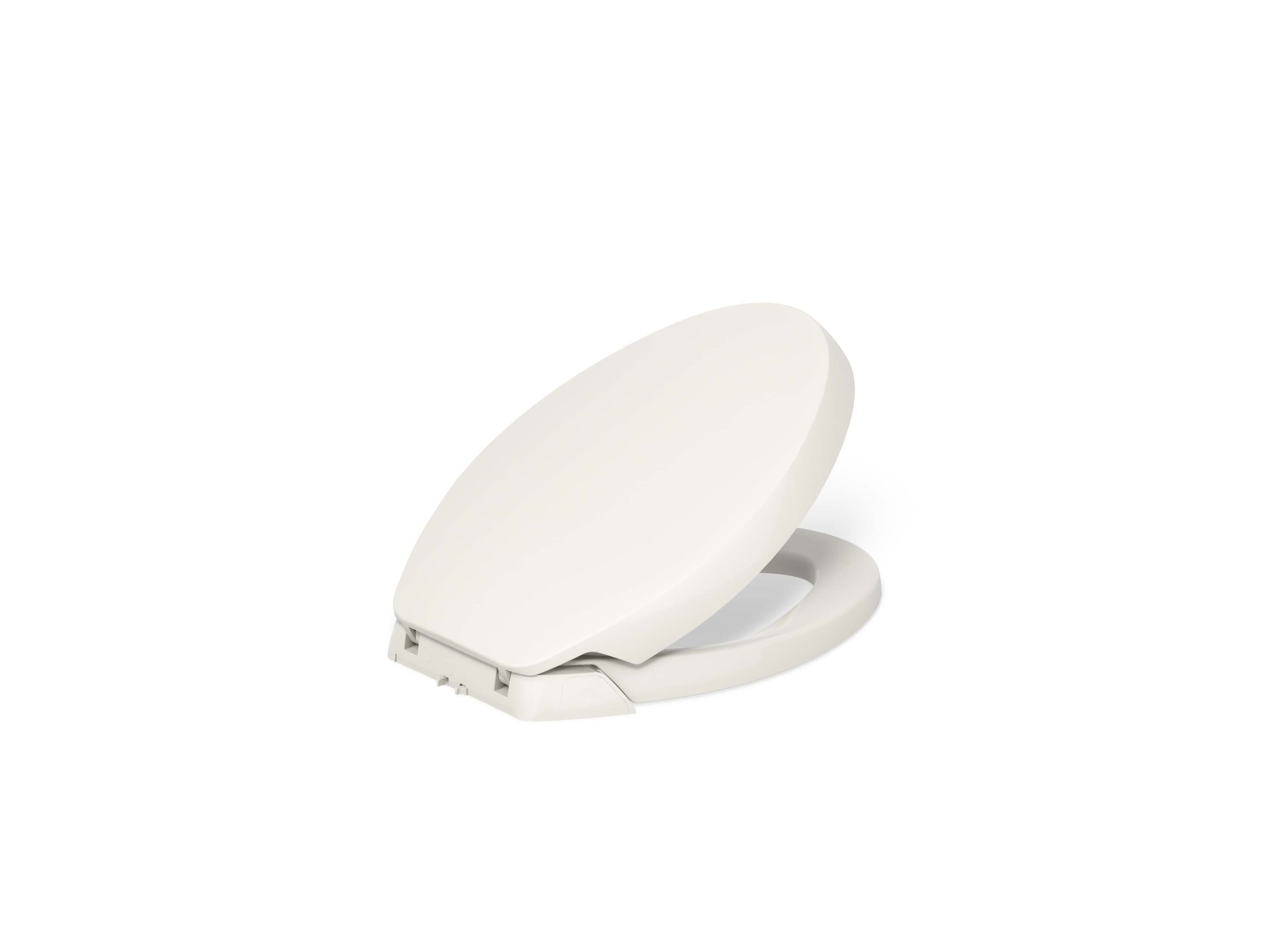 KOHLER 5588-96 Purefresh Plastic Biscuit Elongated Soft Close Toilet Seat