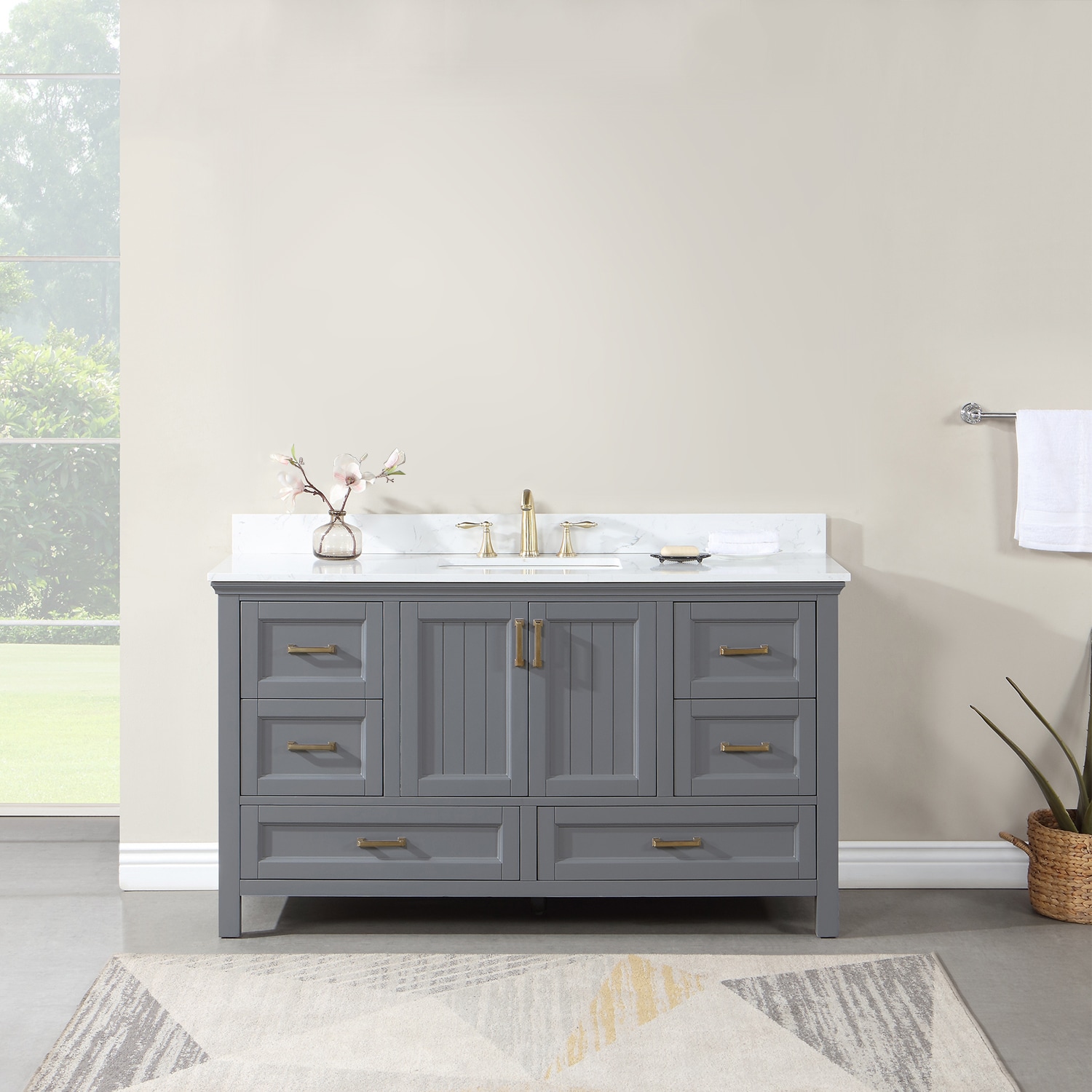 Altair 538060S-GR-AW-NM Bath-Vanity-Combo - View #9