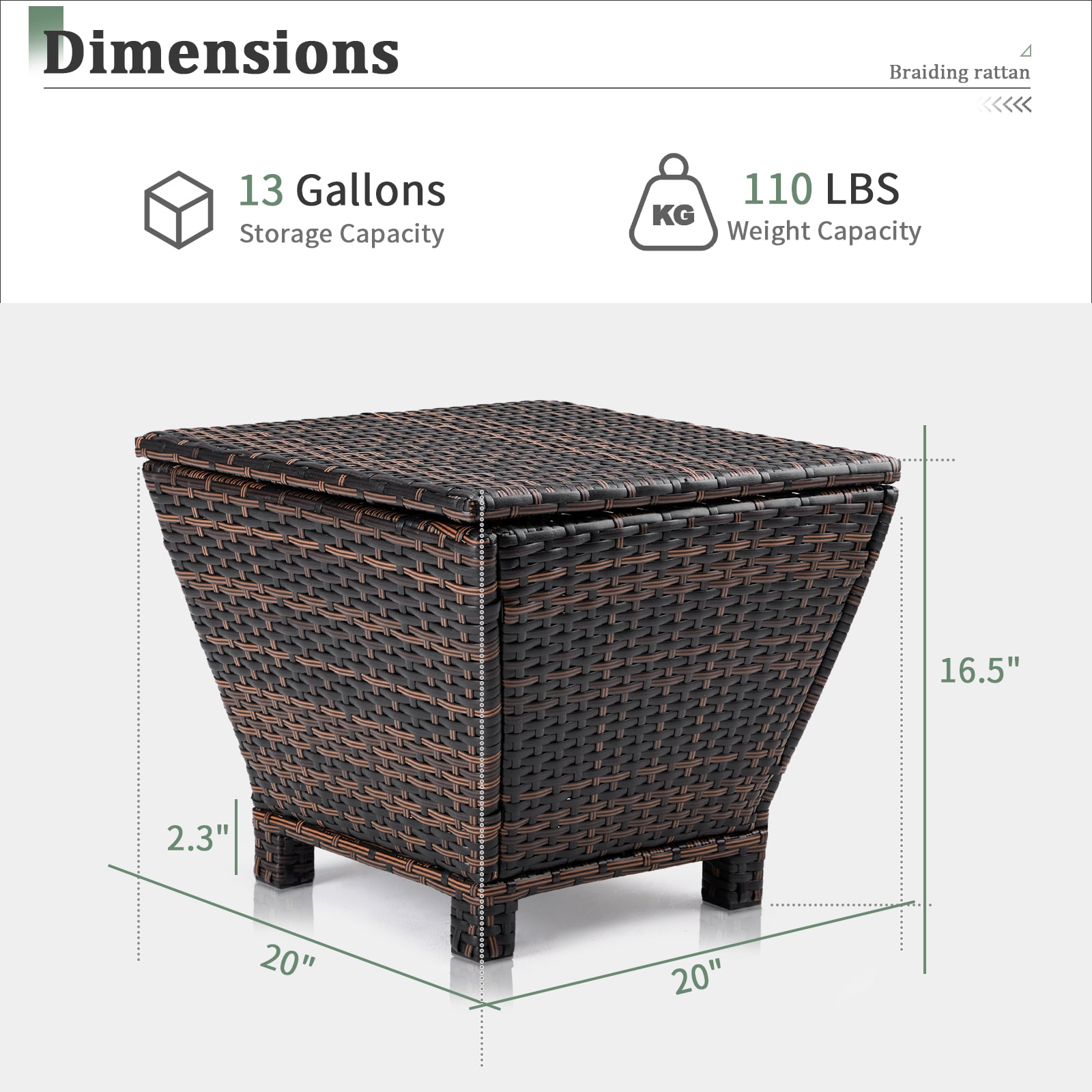 Winado LO1G56000688 Patio-Tables - View #4