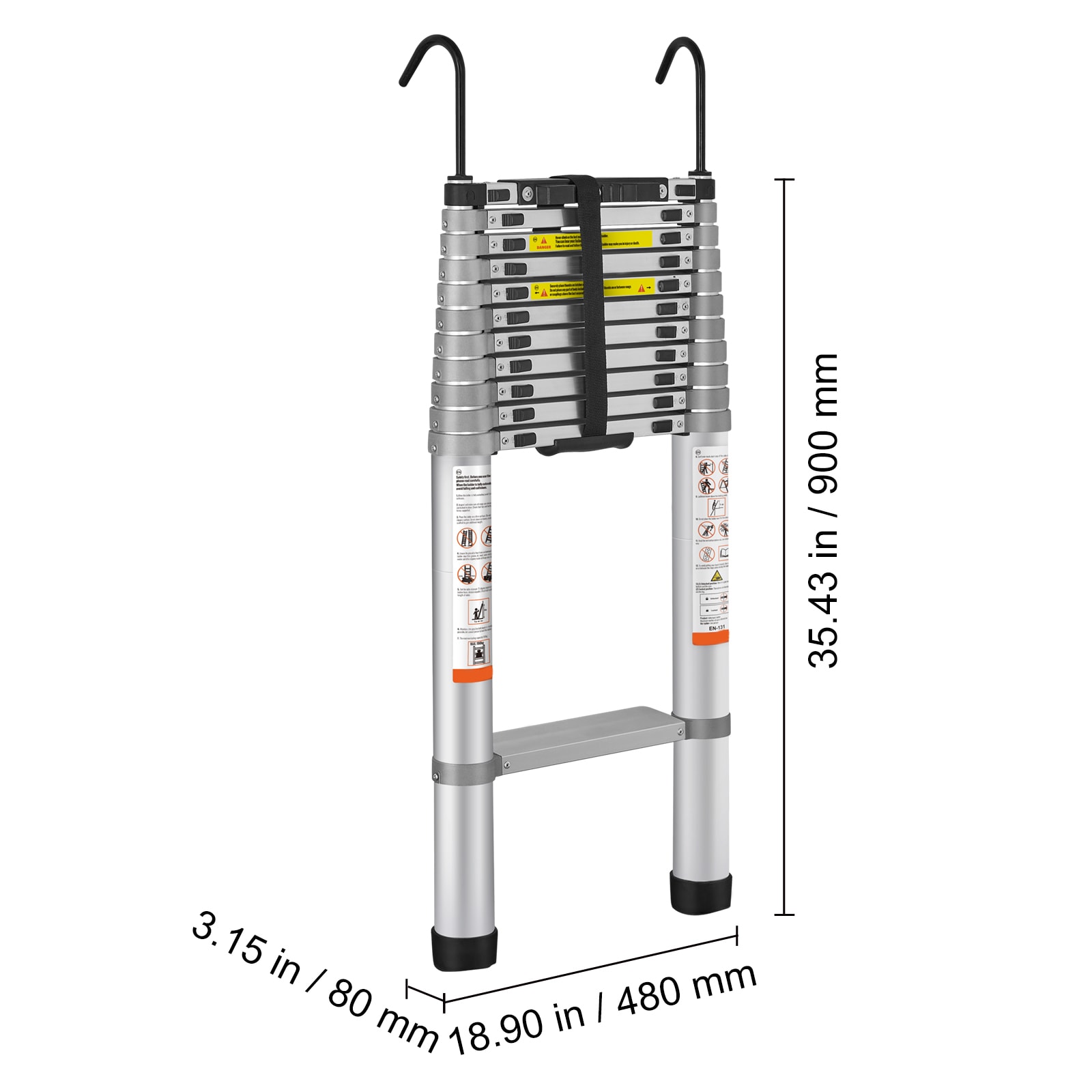 VEVOR SCSSLTQL151902808V0 Step-Ladders - View #2