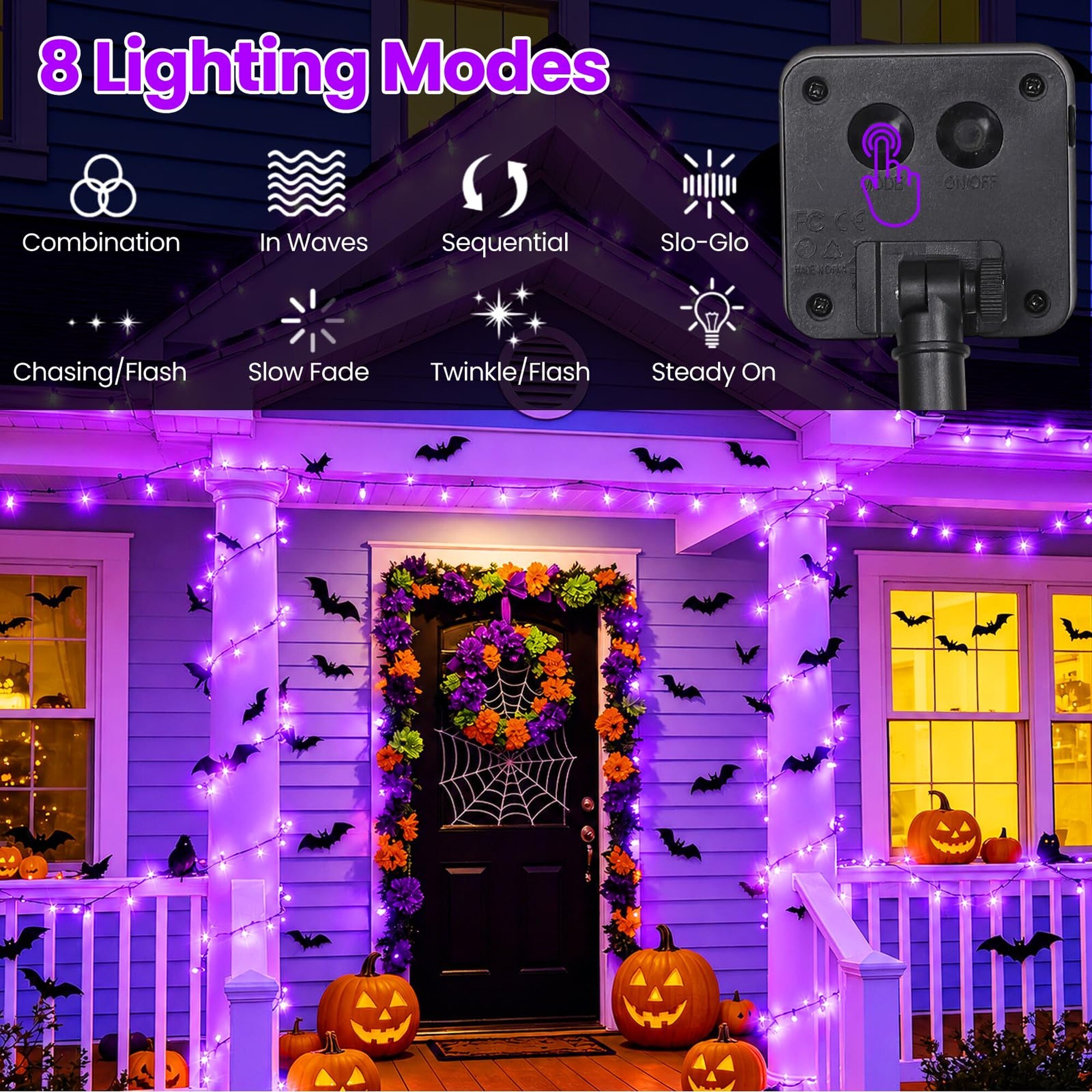 Numhew NHLYNN43092 Halloween-String-Lights - View #3