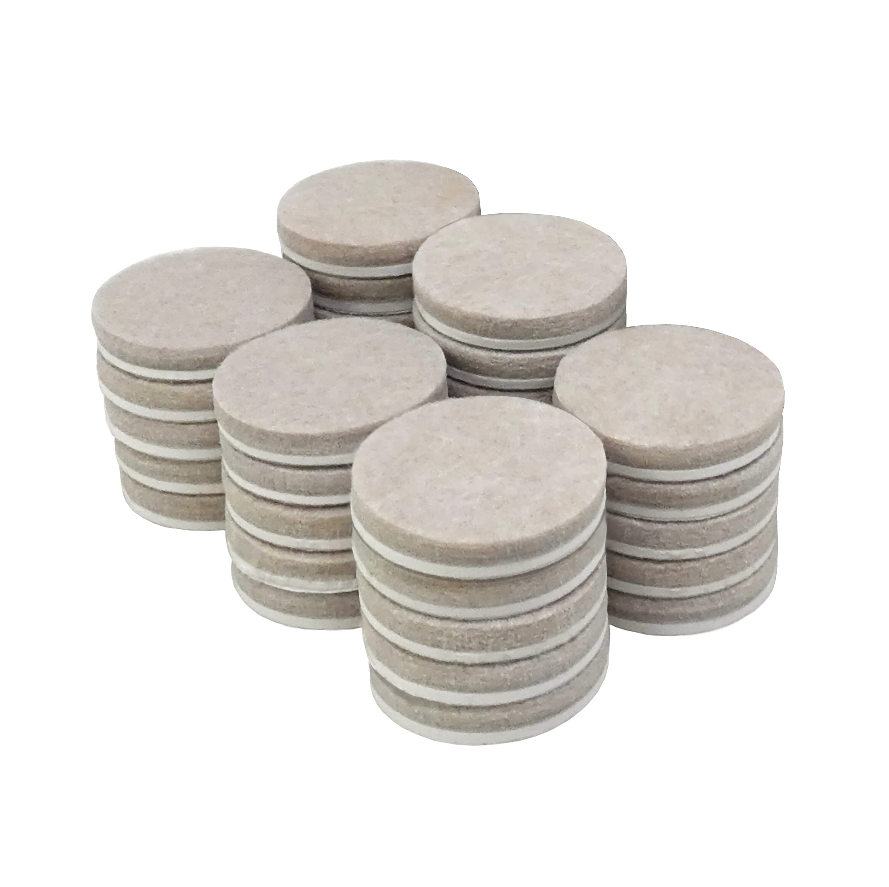RELIABILT 4718024RB 32 -Pack 1-in Beige Round Felt furniture pads
